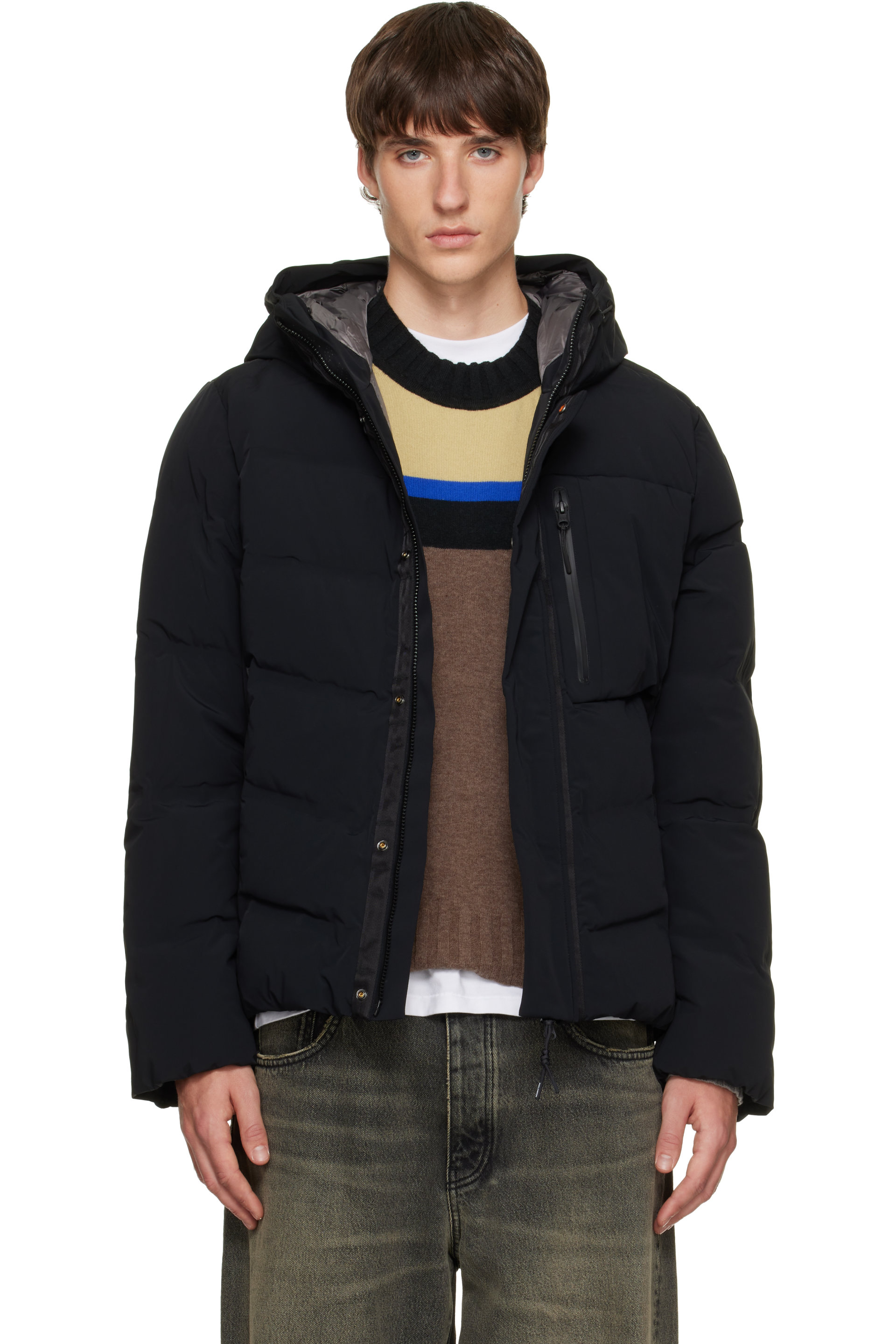 Parajumpers - Black Taiga Hooded Jacket