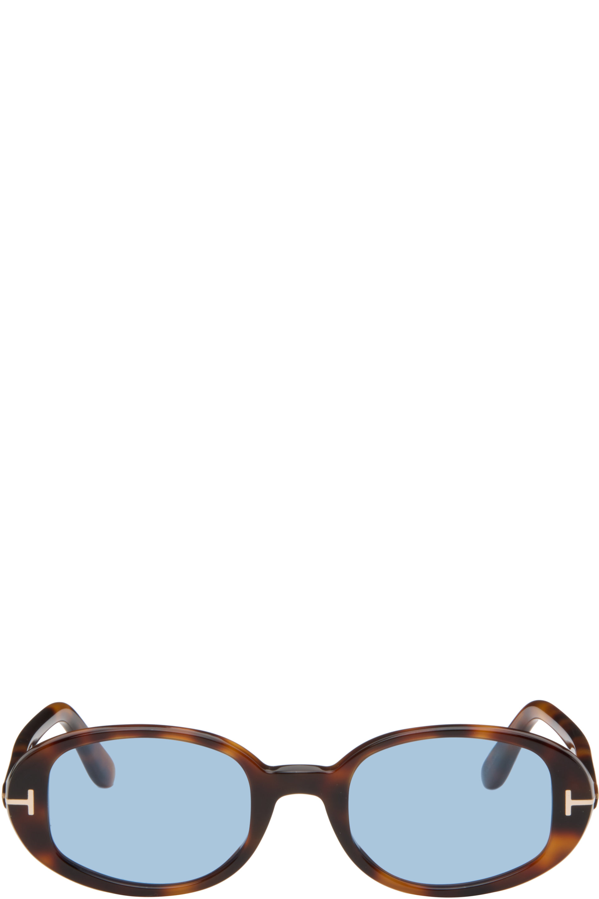 TOM FORD - Brown Iggy Sunglasses