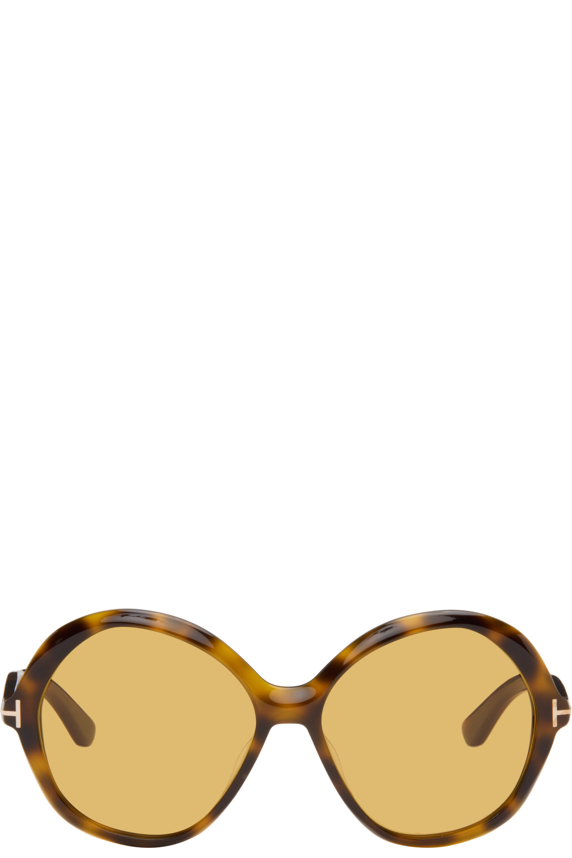 TOM FORD - Brown Annabelle Sunglasses