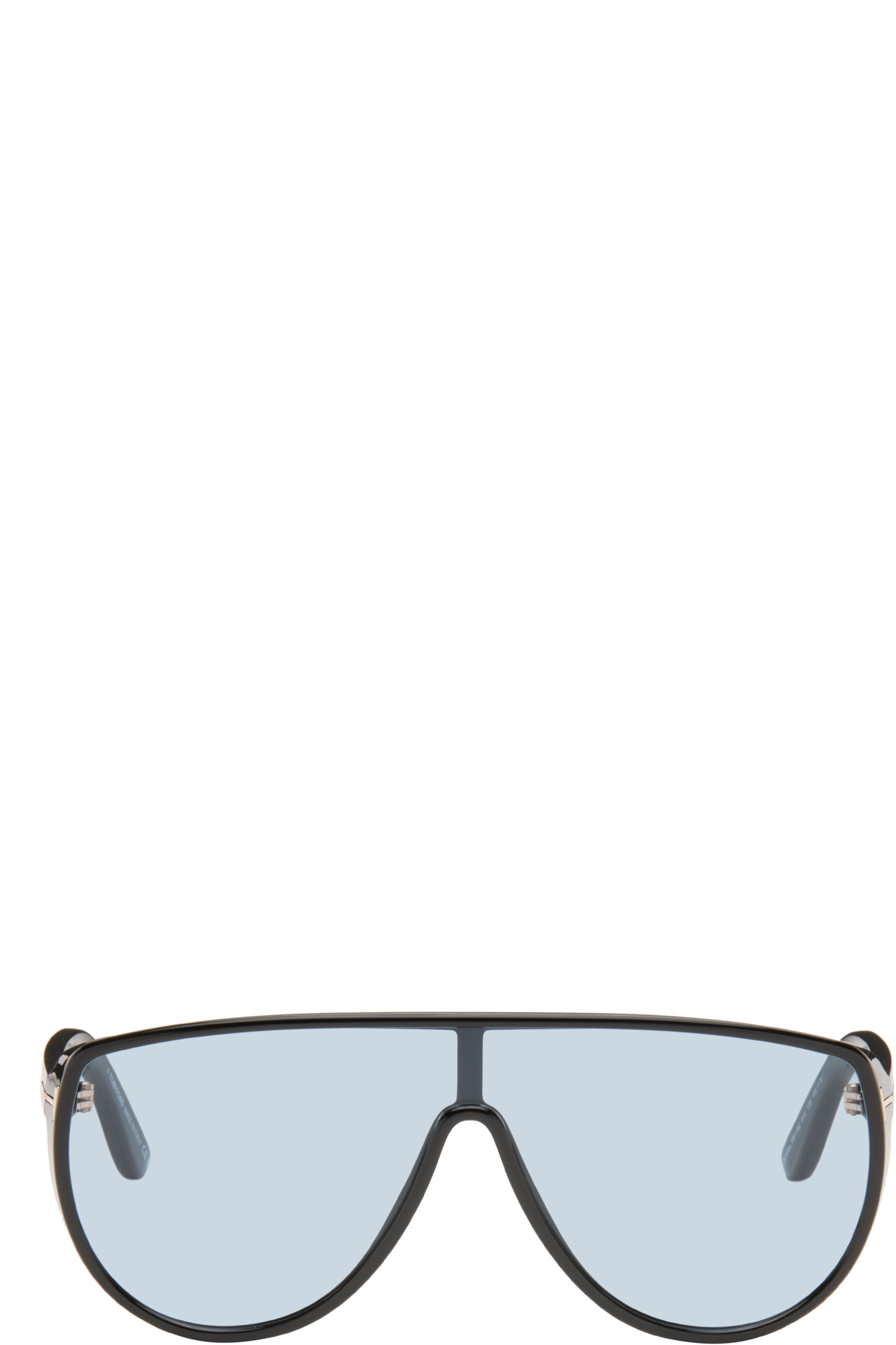 TOM FORD - Black Photochromic Achilles Sunglasses