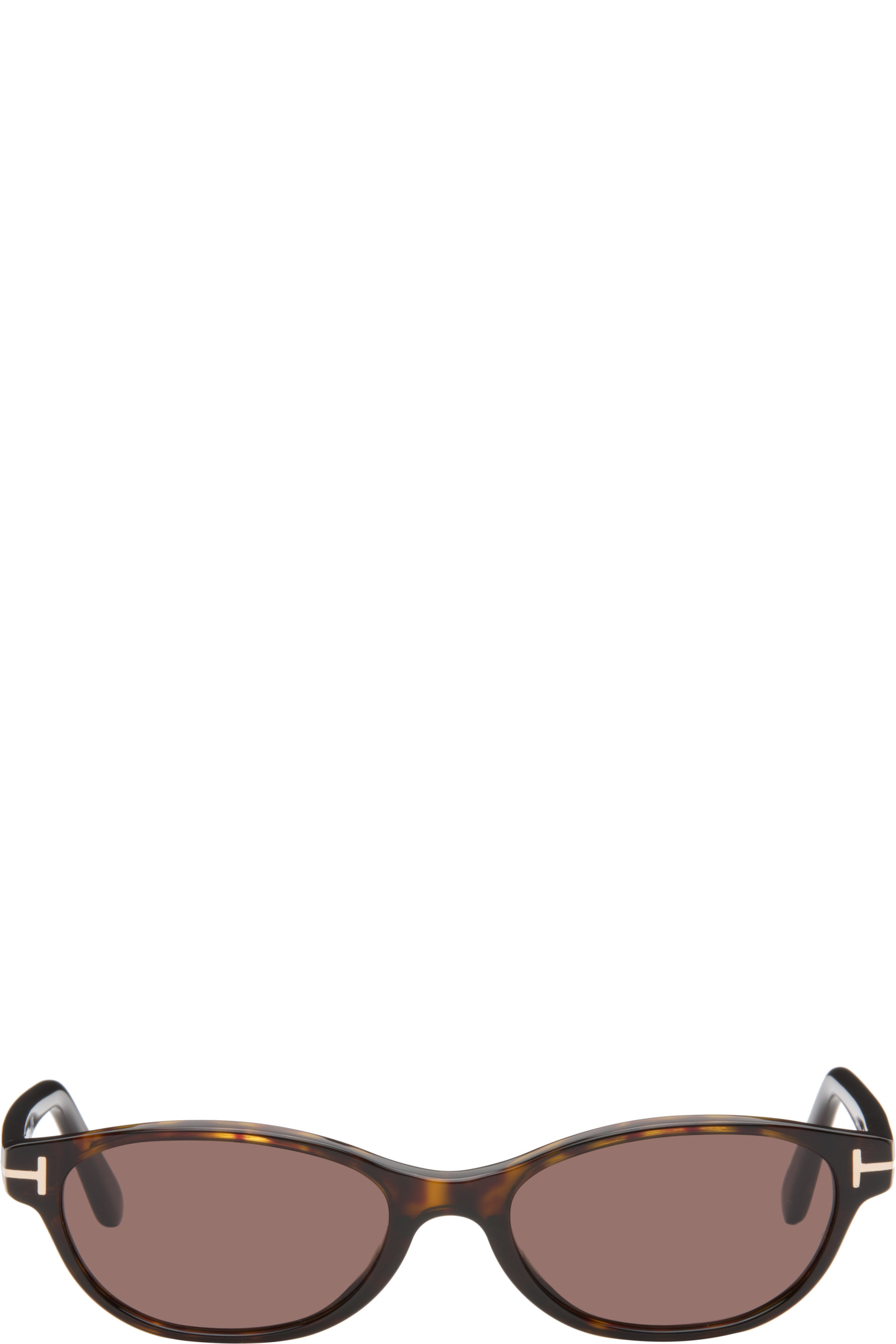 TOM FORD - Brown Chloe Sunglasses