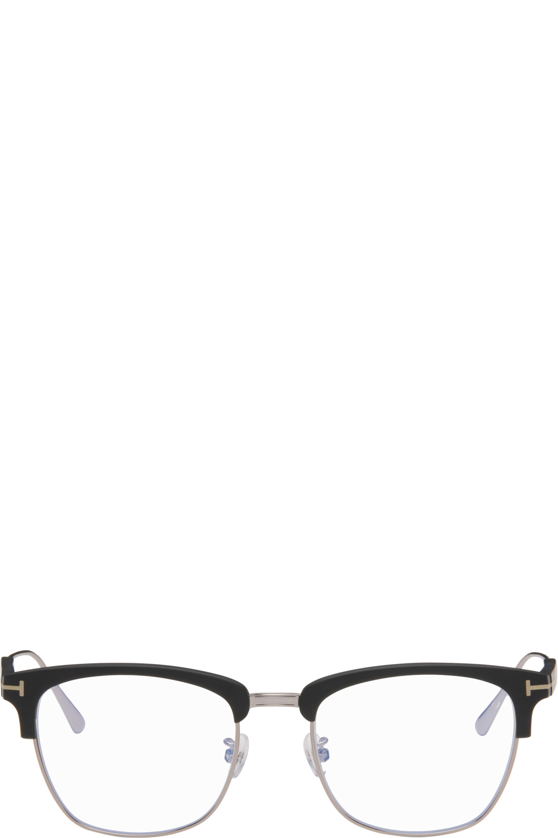 TOM FORD - Lunettes noires à verres anti-lumière noires