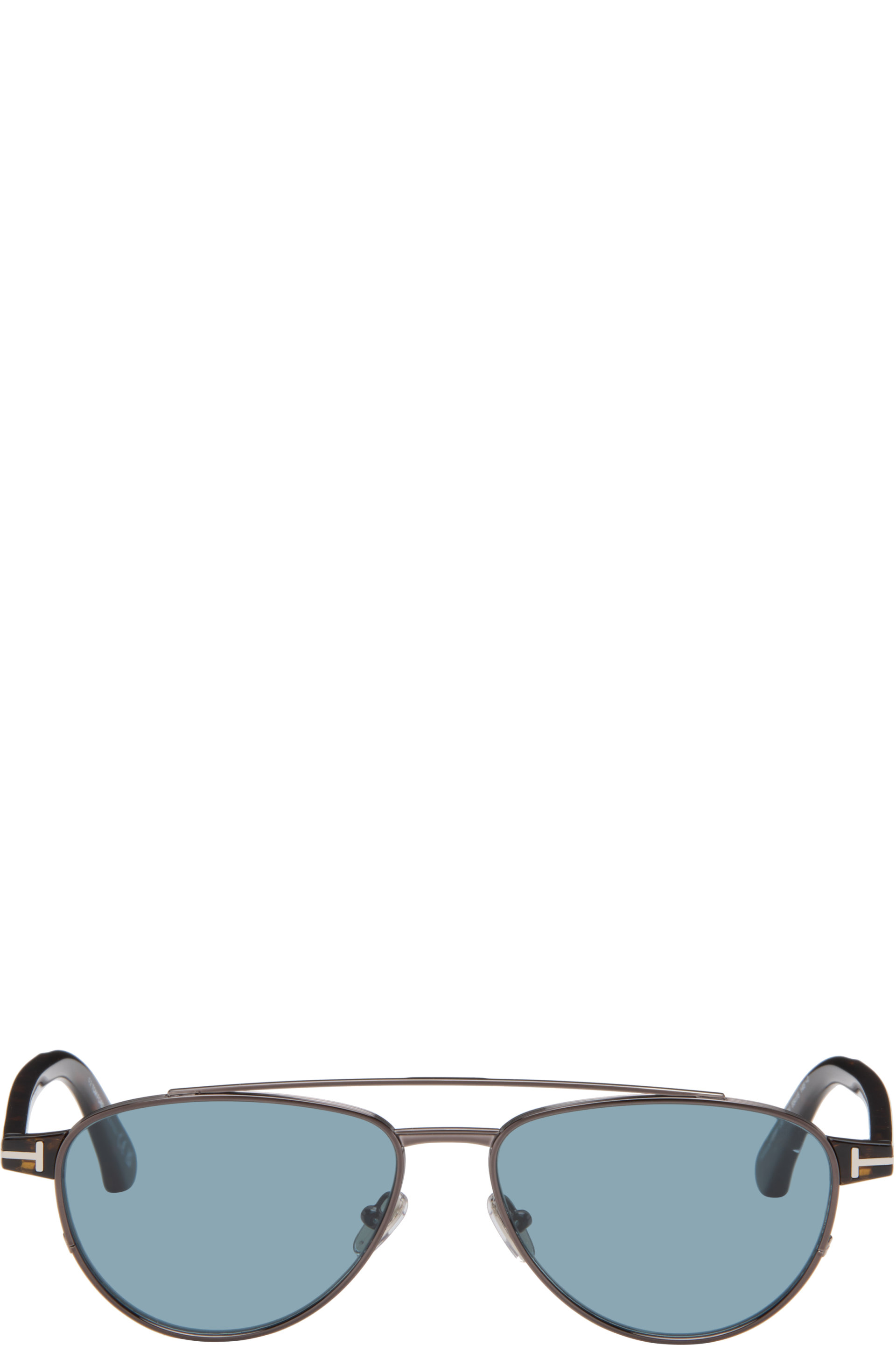 TOM FORD - Lunettes de soleil Anthony-02 gris acier