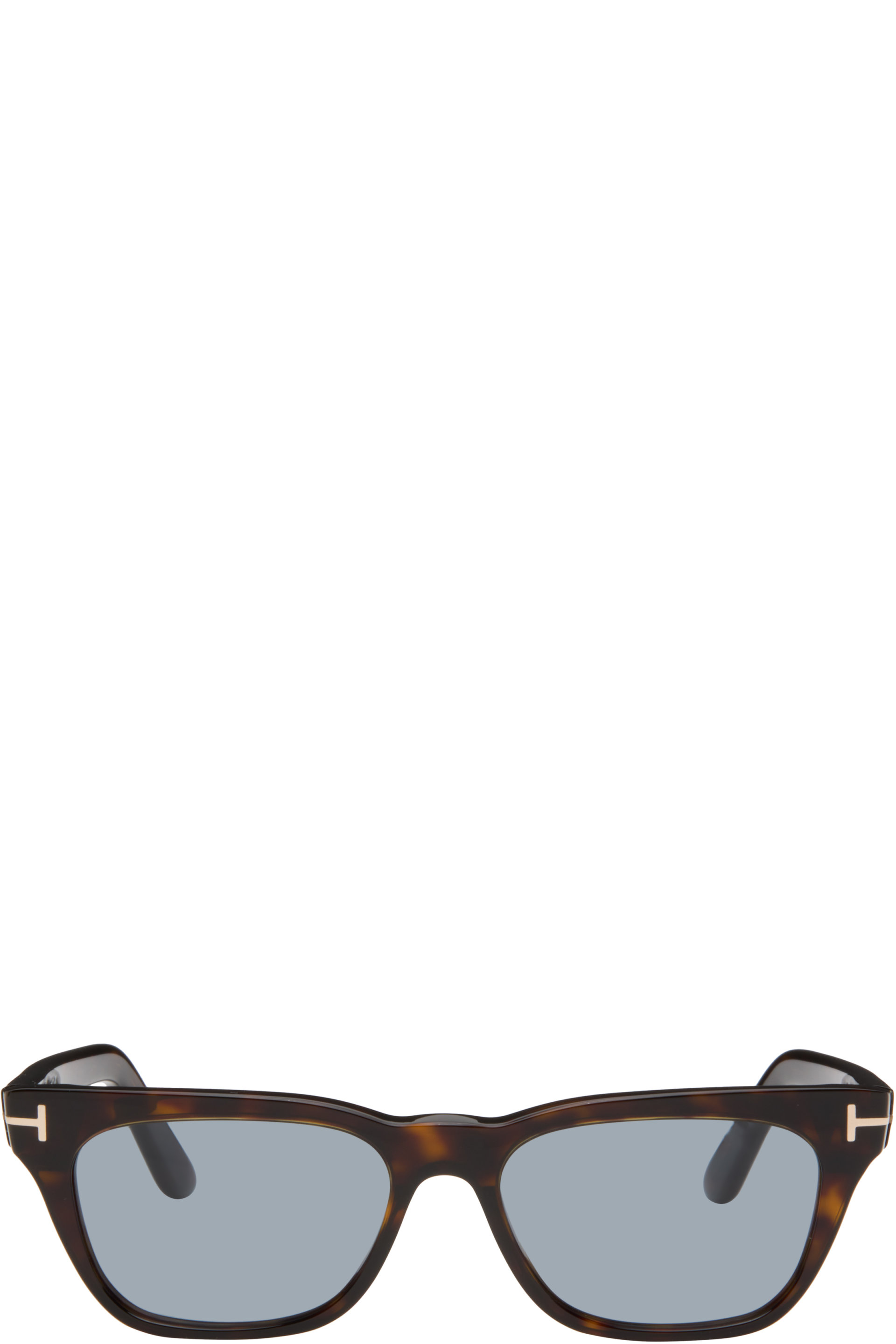 TOM FORD - Lunettes de soleil Penn-02 brunes