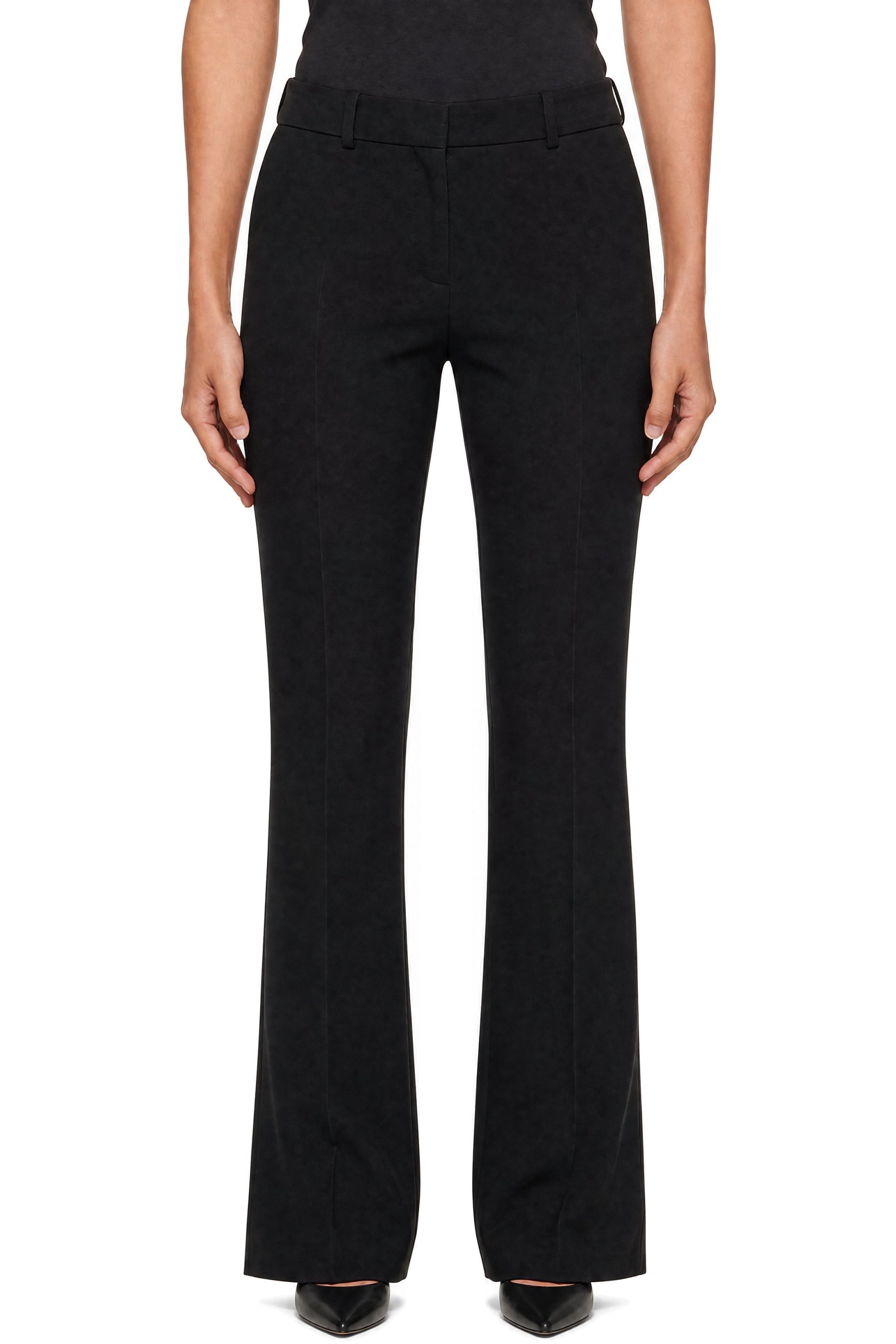 BALMAIN - Black Tailored Trousers