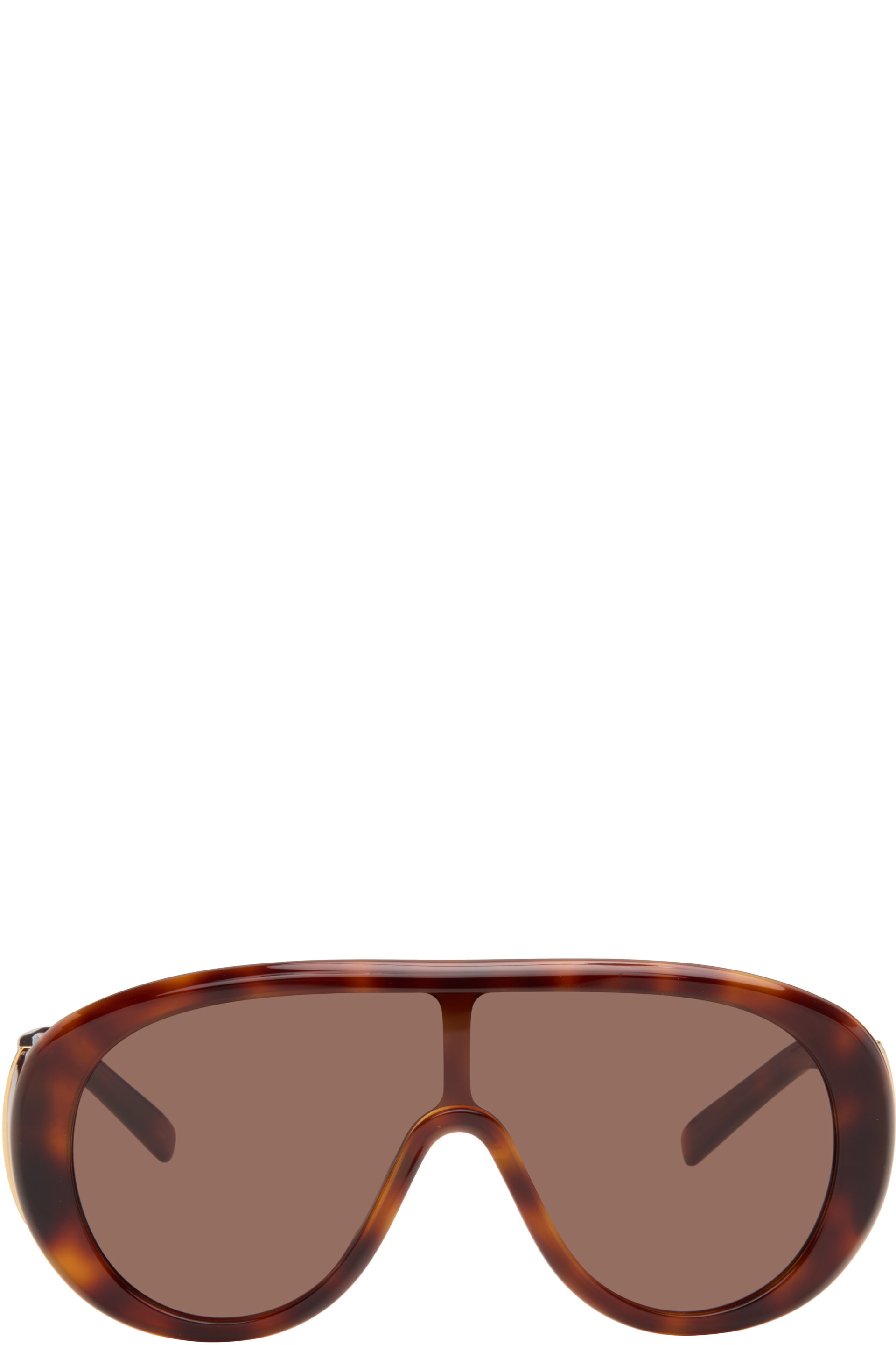 Givenchy - Tortoiseshell Curve Sunglasses