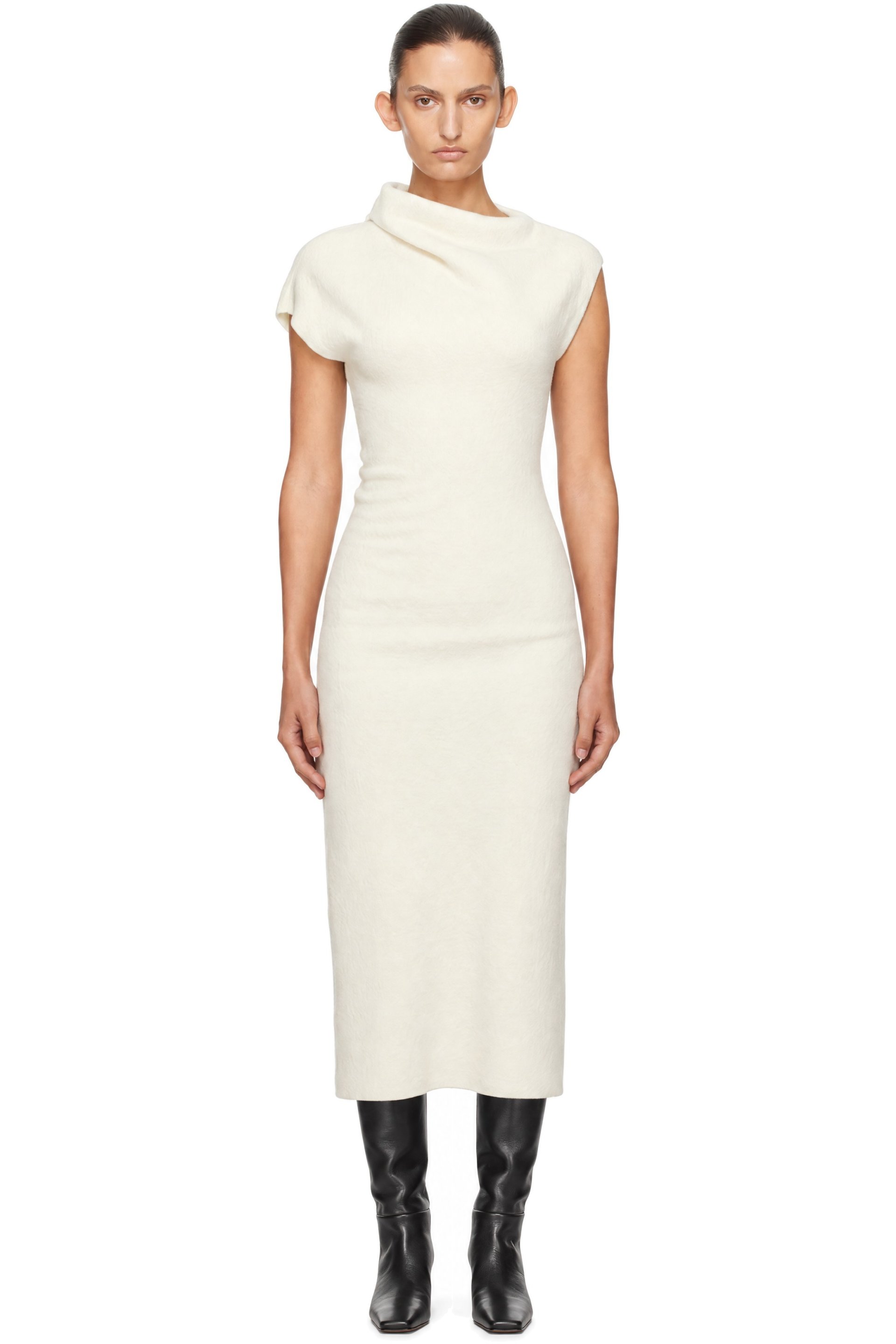 Proenza Schouler - Off-White Lothea Lofty Merino Wool Maxi Dress