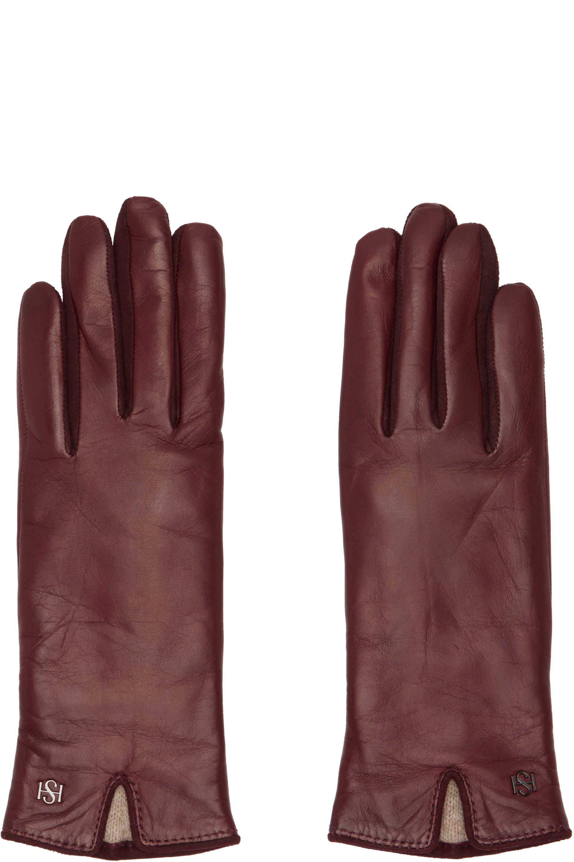 Handsome Stockholm - Burgundy Essentials Gloves