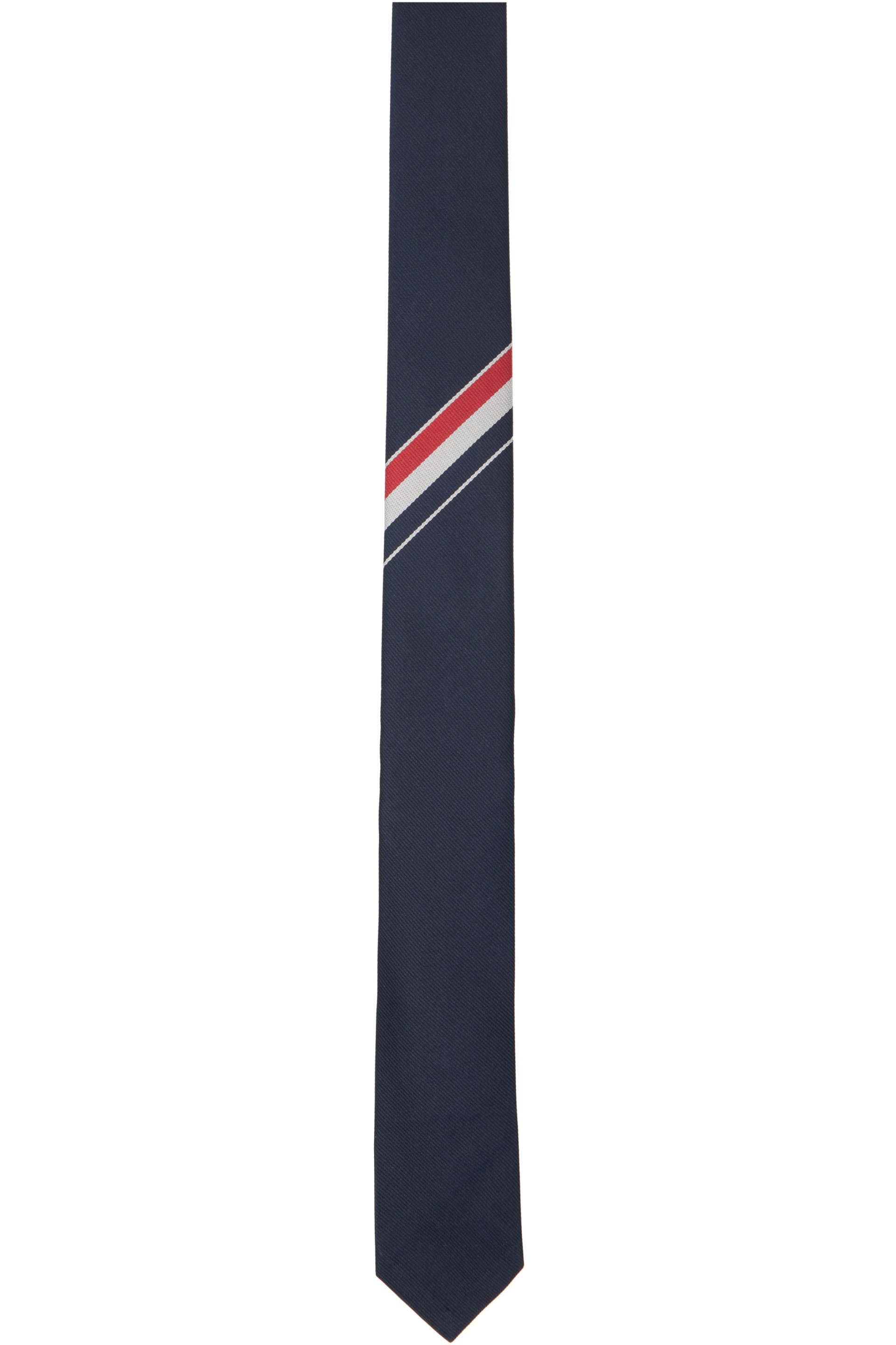 Thom Browne - Navy Classic Silk Tie