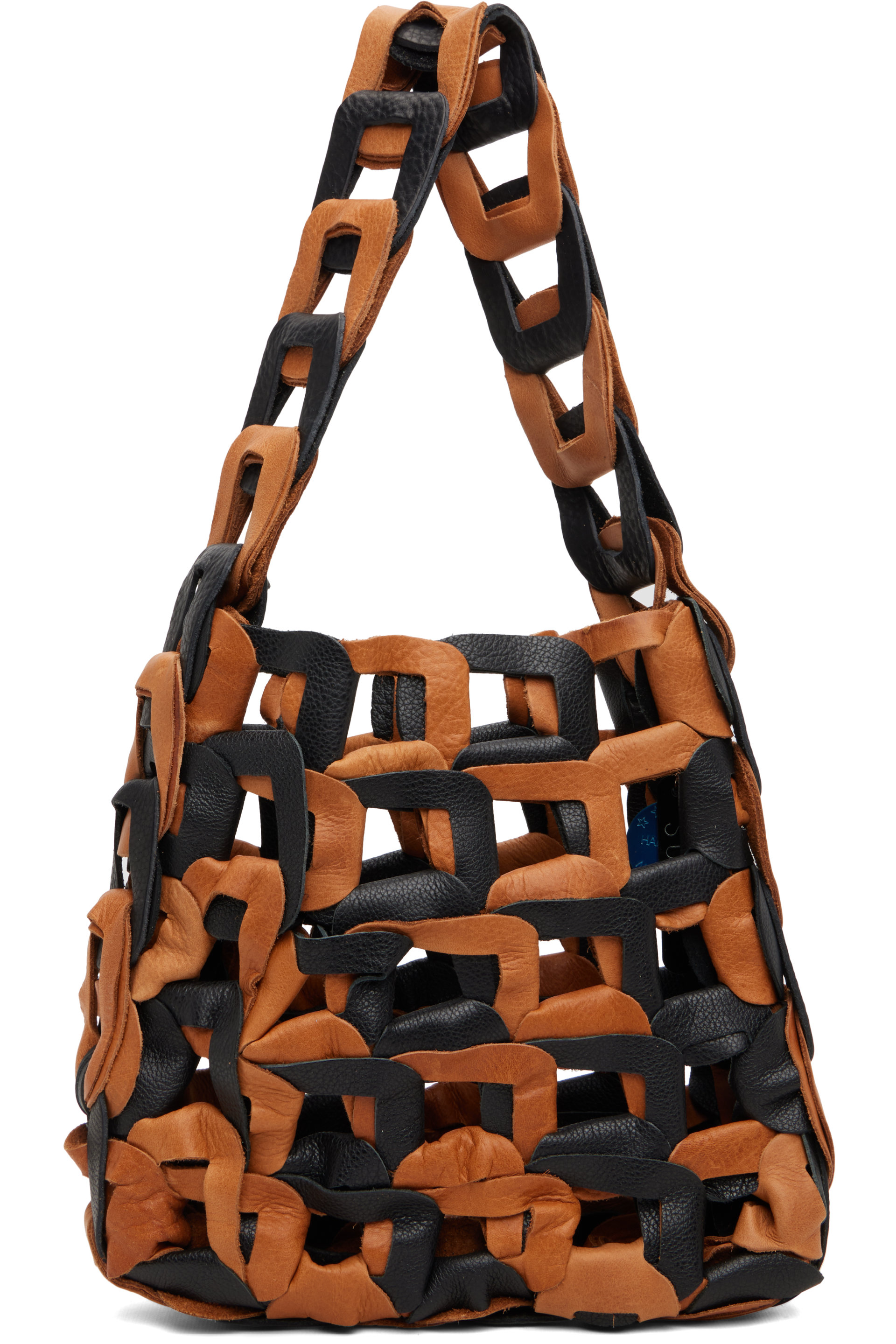 SC103 - Black & Tan Links Bag