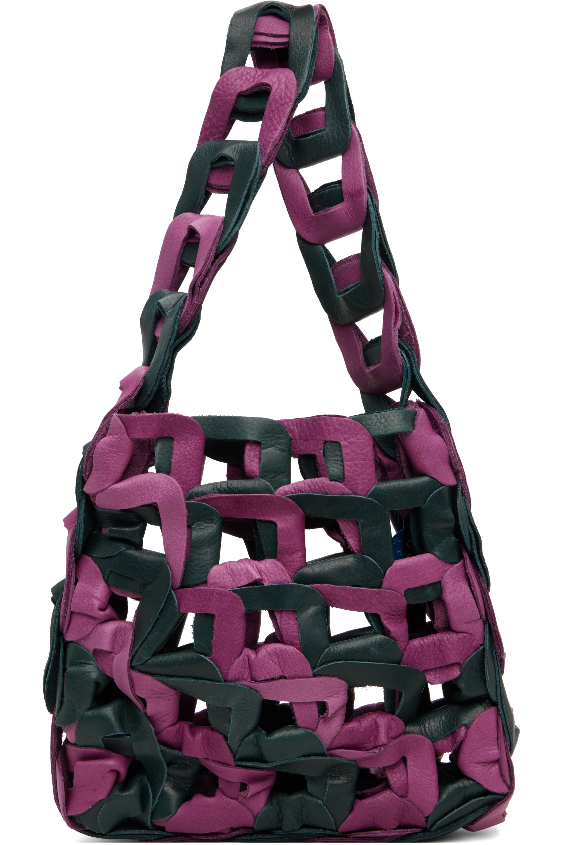 SC103 - Sac Links bleu marine et mauve