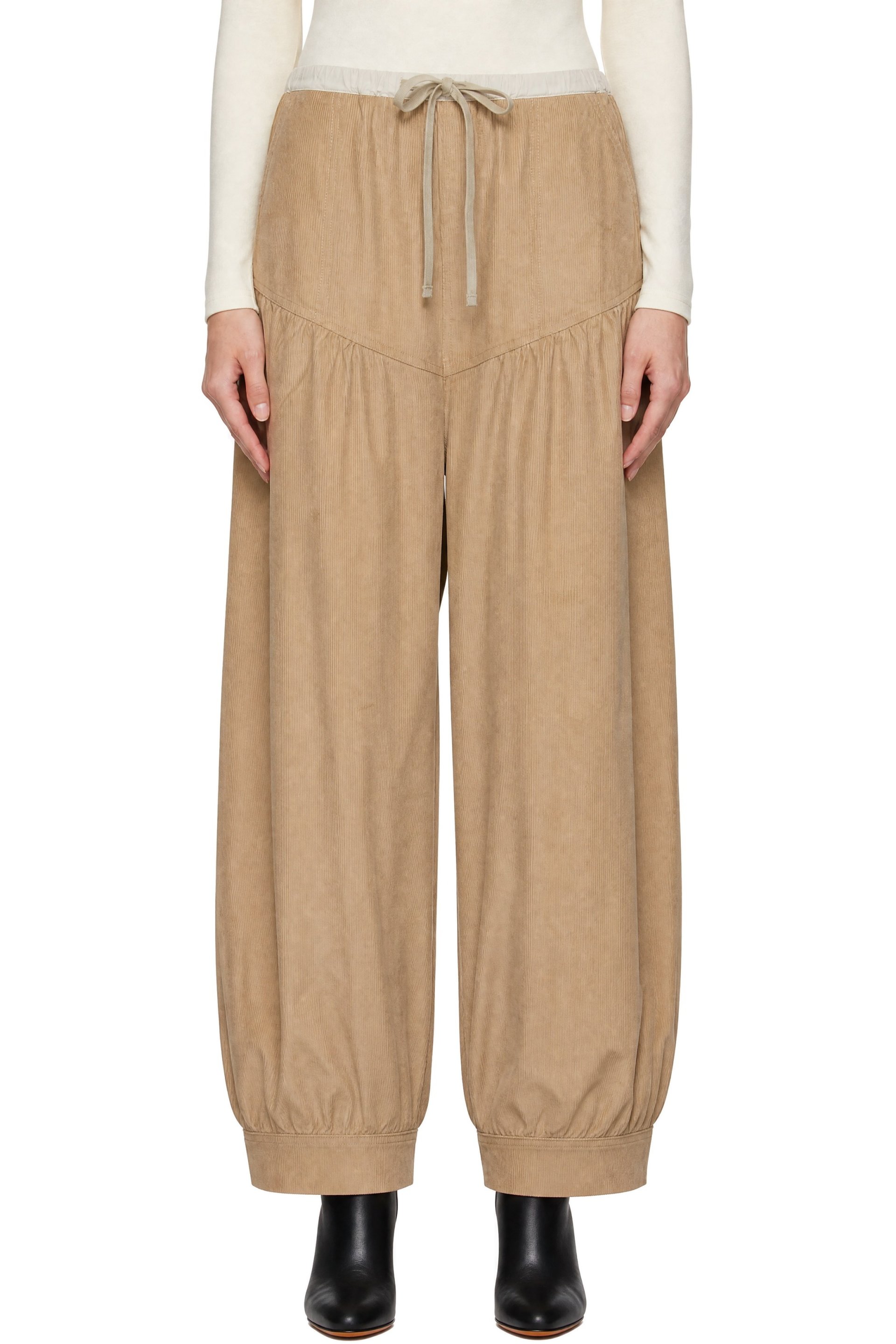 SC103 - Tan Crescent Trousers