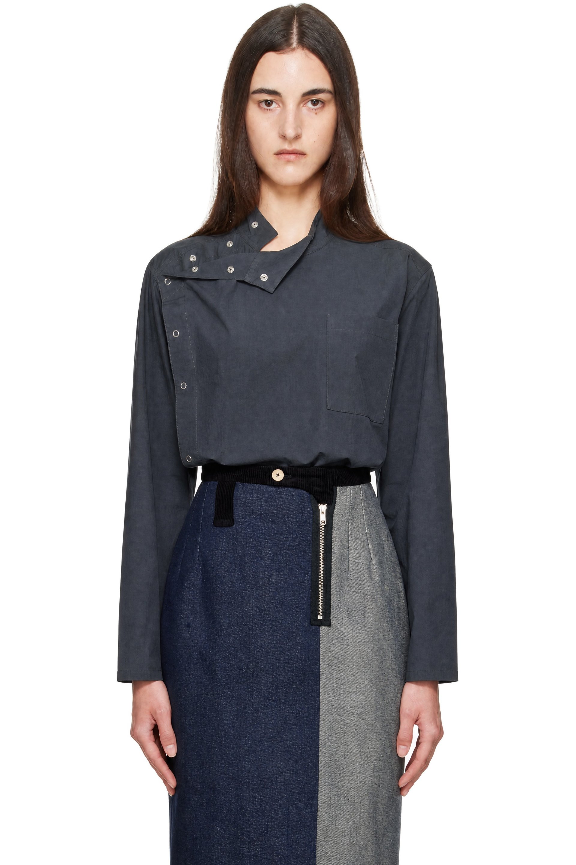 SC103 - Gray Oath Blouse