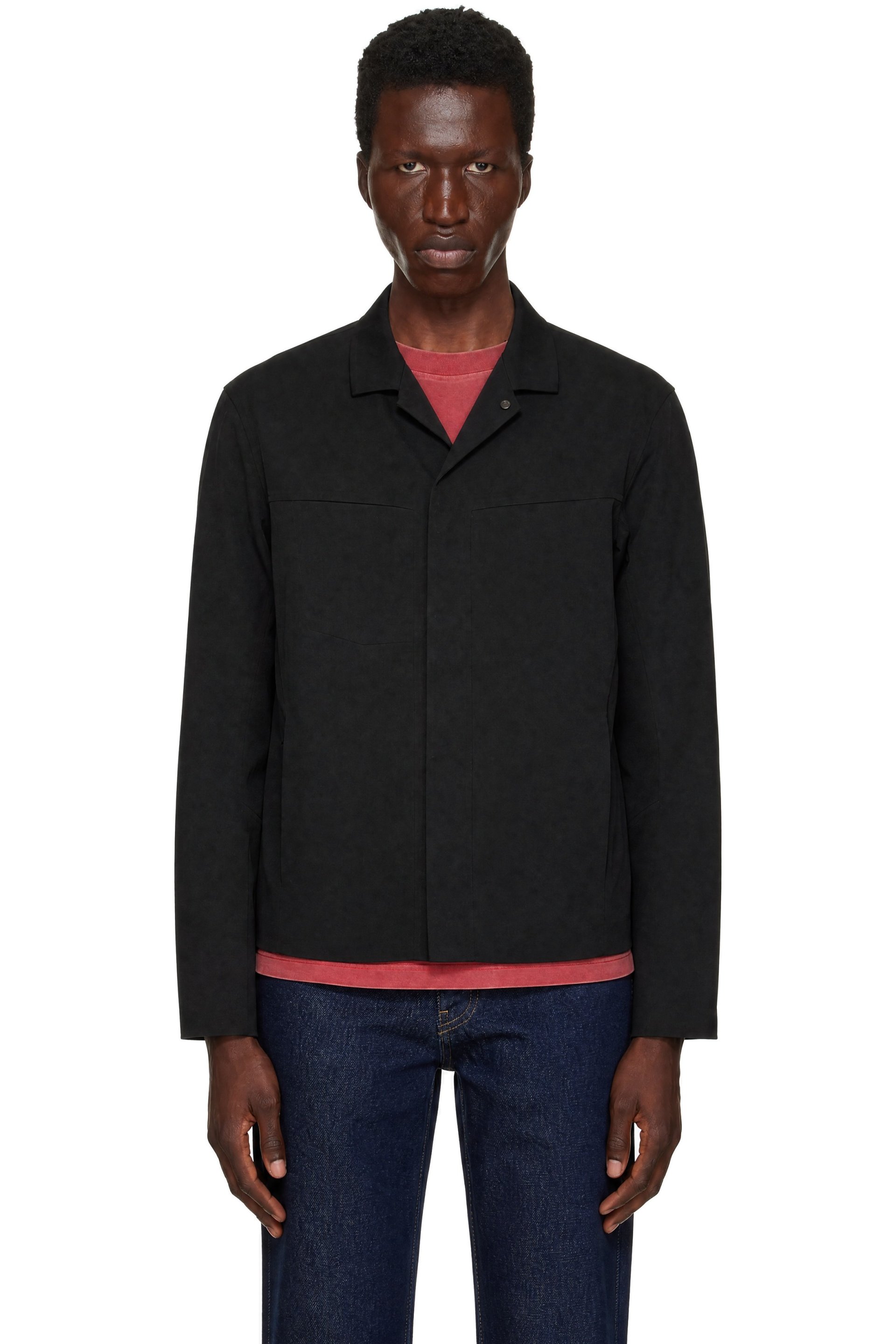Veilance - Black Voronoi Wool Jacket