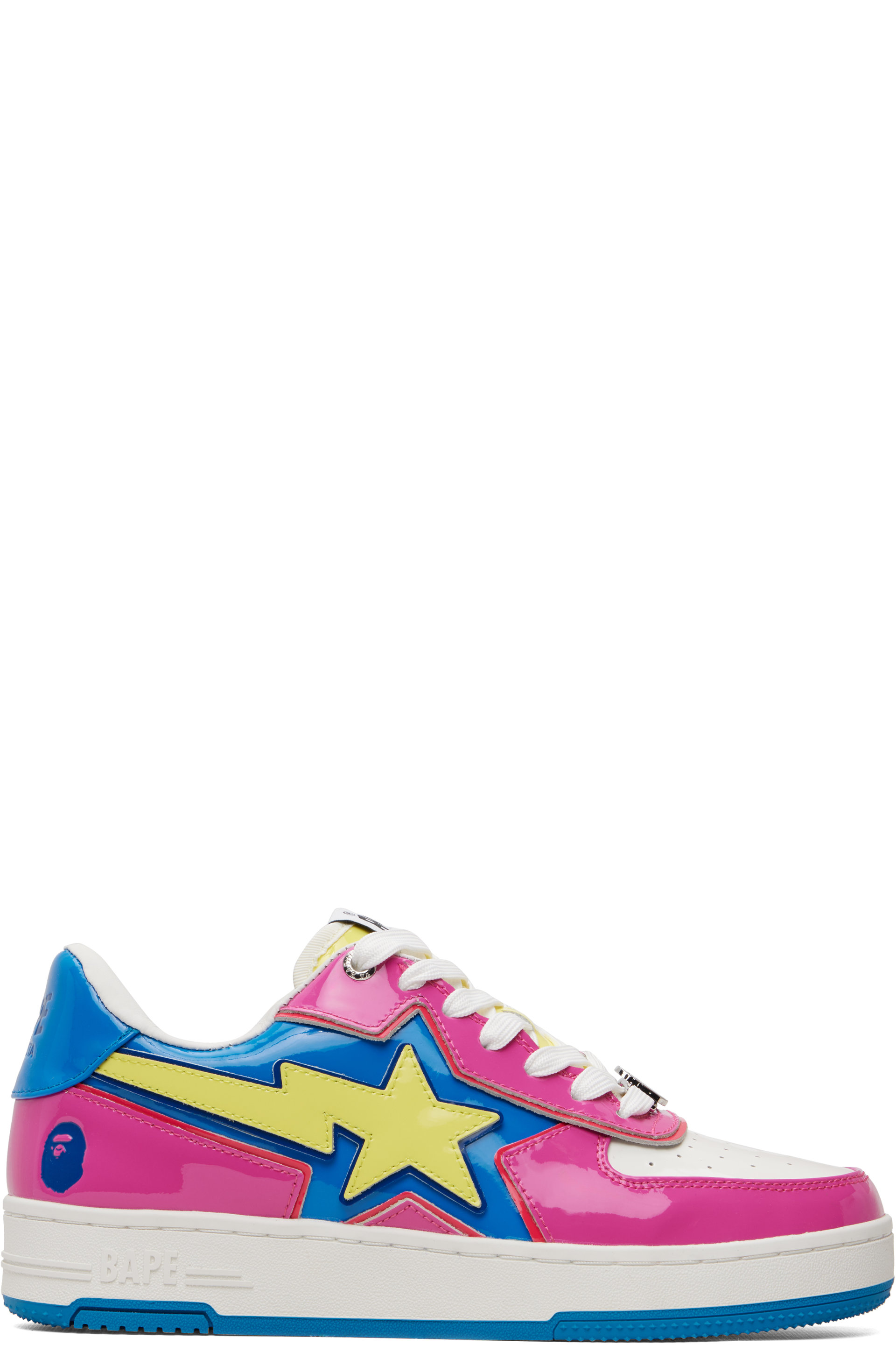 BAPE - Pink BAPE STA ICON #1 M2 Sneakers
