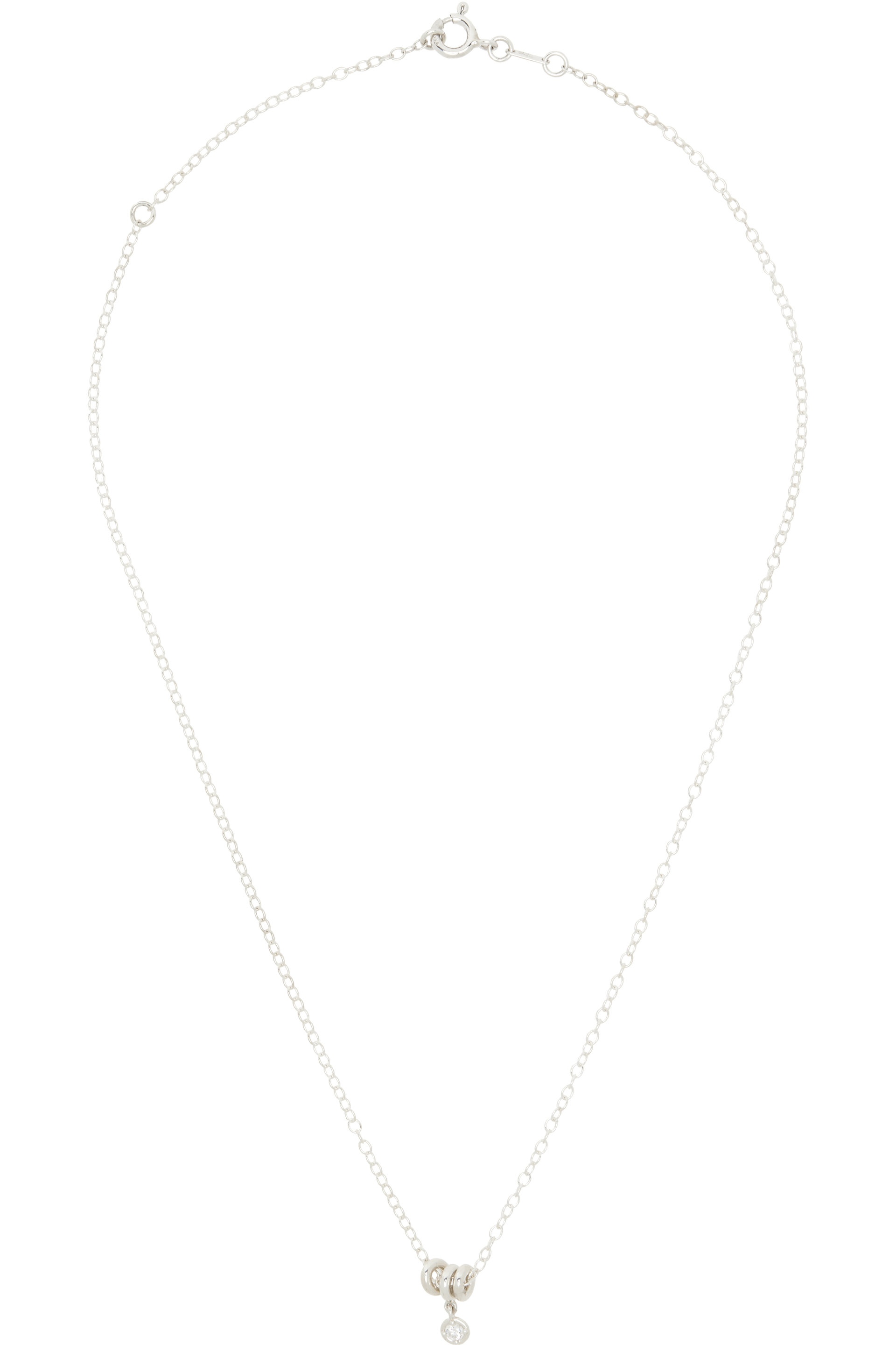 Spinelli Kilcollin - Vesta Round Silver WD Necklace