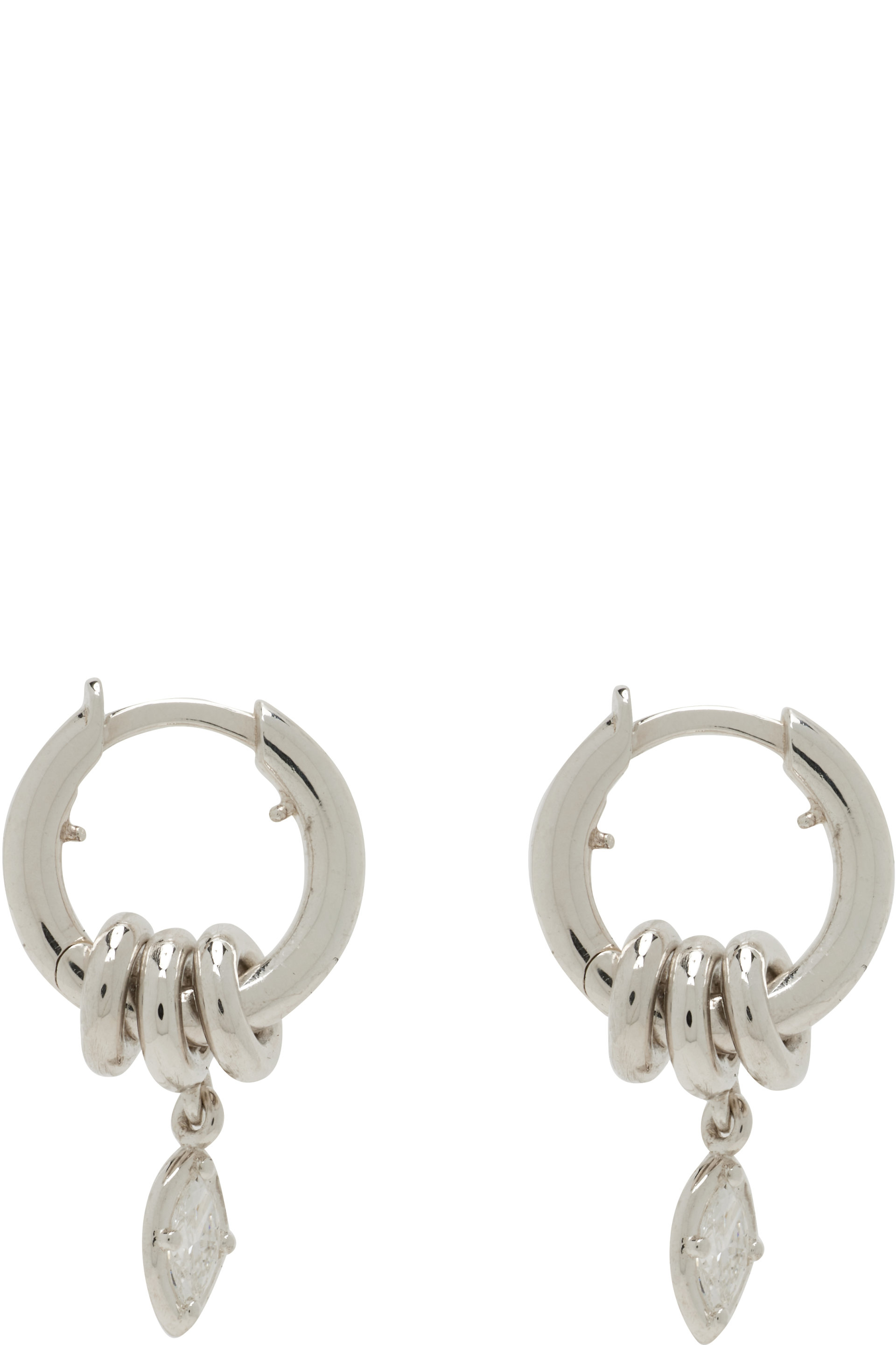 Spinelli Kilcollin - Zahra Marquise Silver Earrings