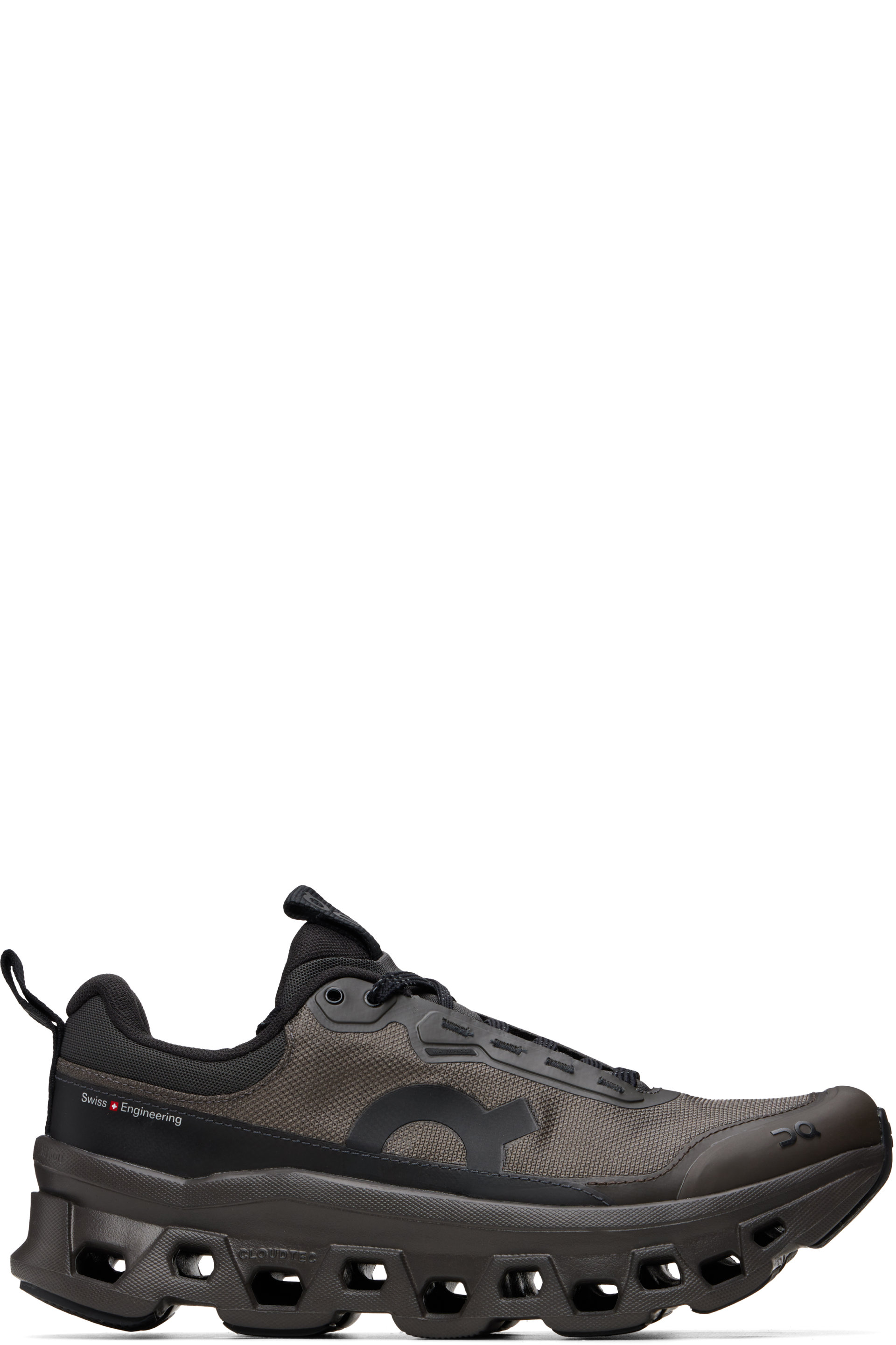 On - Brown Cloudmonster 1 Waterproof Sneakers