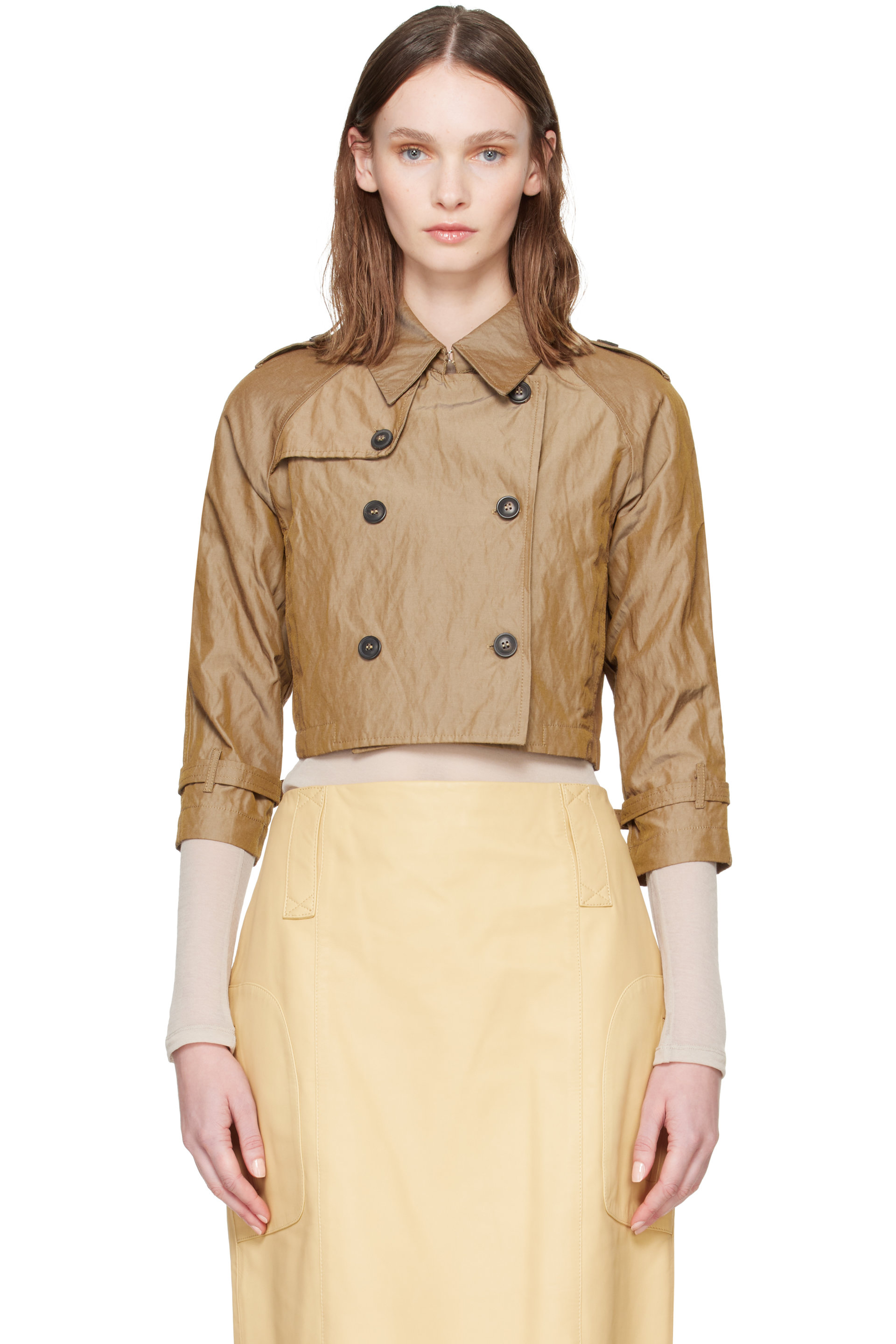 Paloma Wool - Khaki Costelo Trench Coat