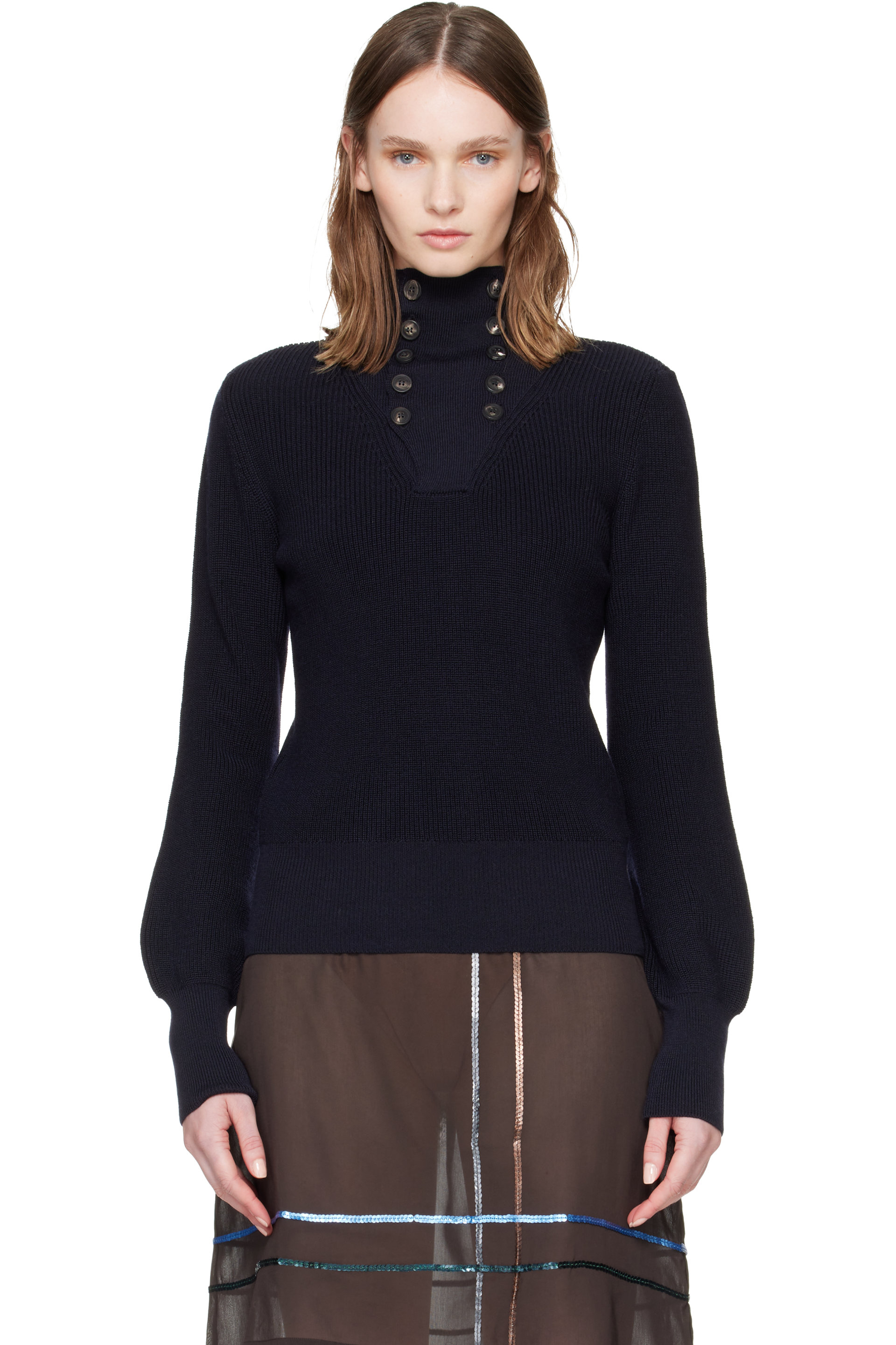 Paloma Wool - Navy Milon Sweater
