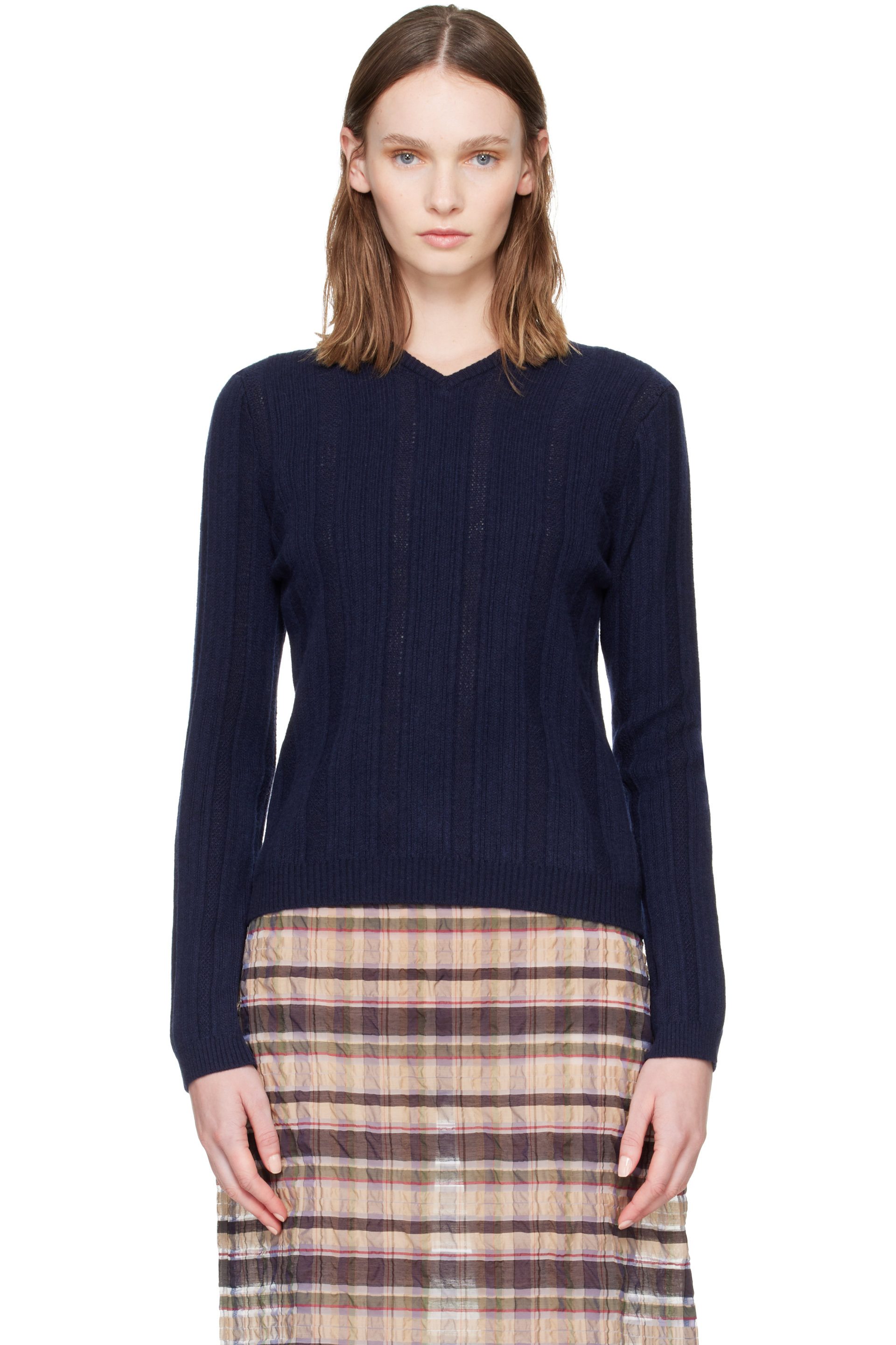 Paloma Wool - Navy Clot Sweater