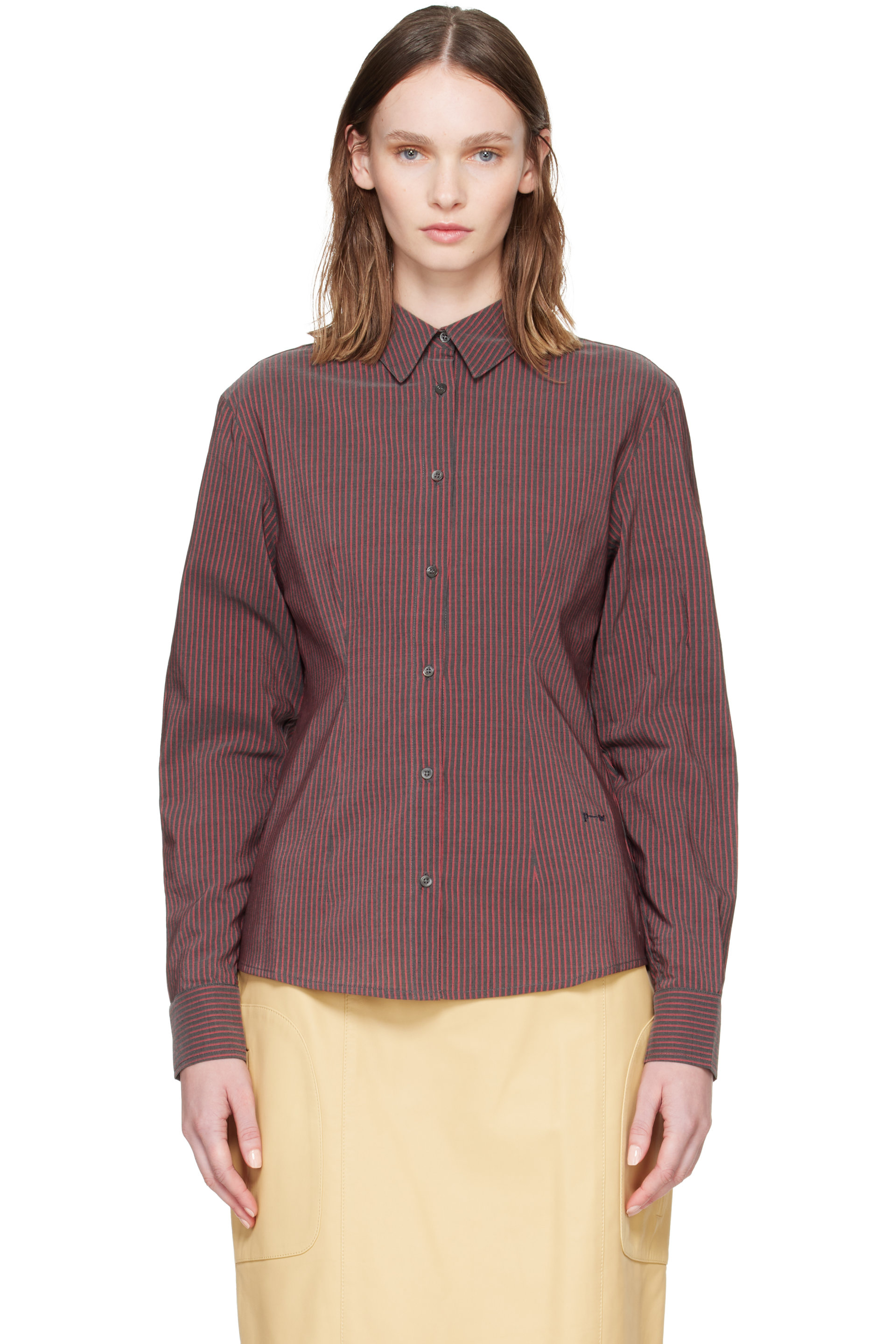 Paloma Wool - Gray & Red Sento Shirt