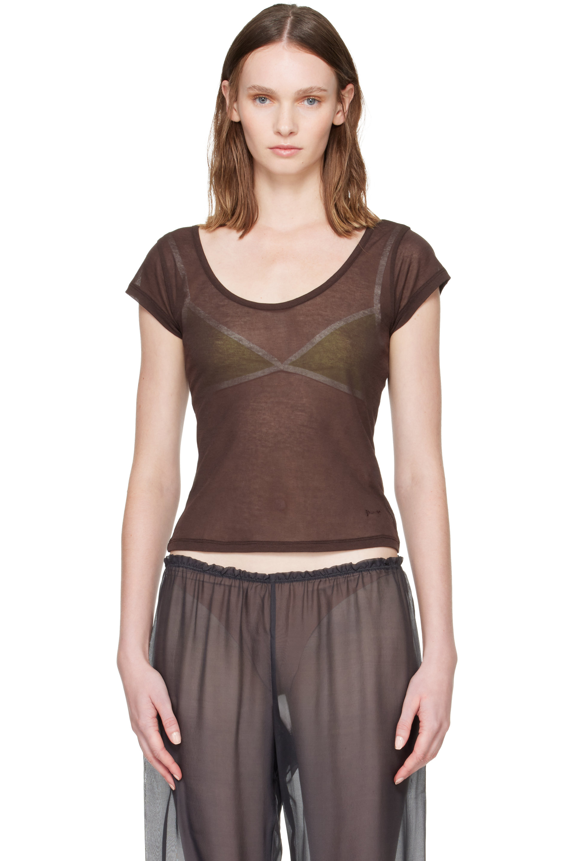 Paloma Wool - Brown Nela T-shirt