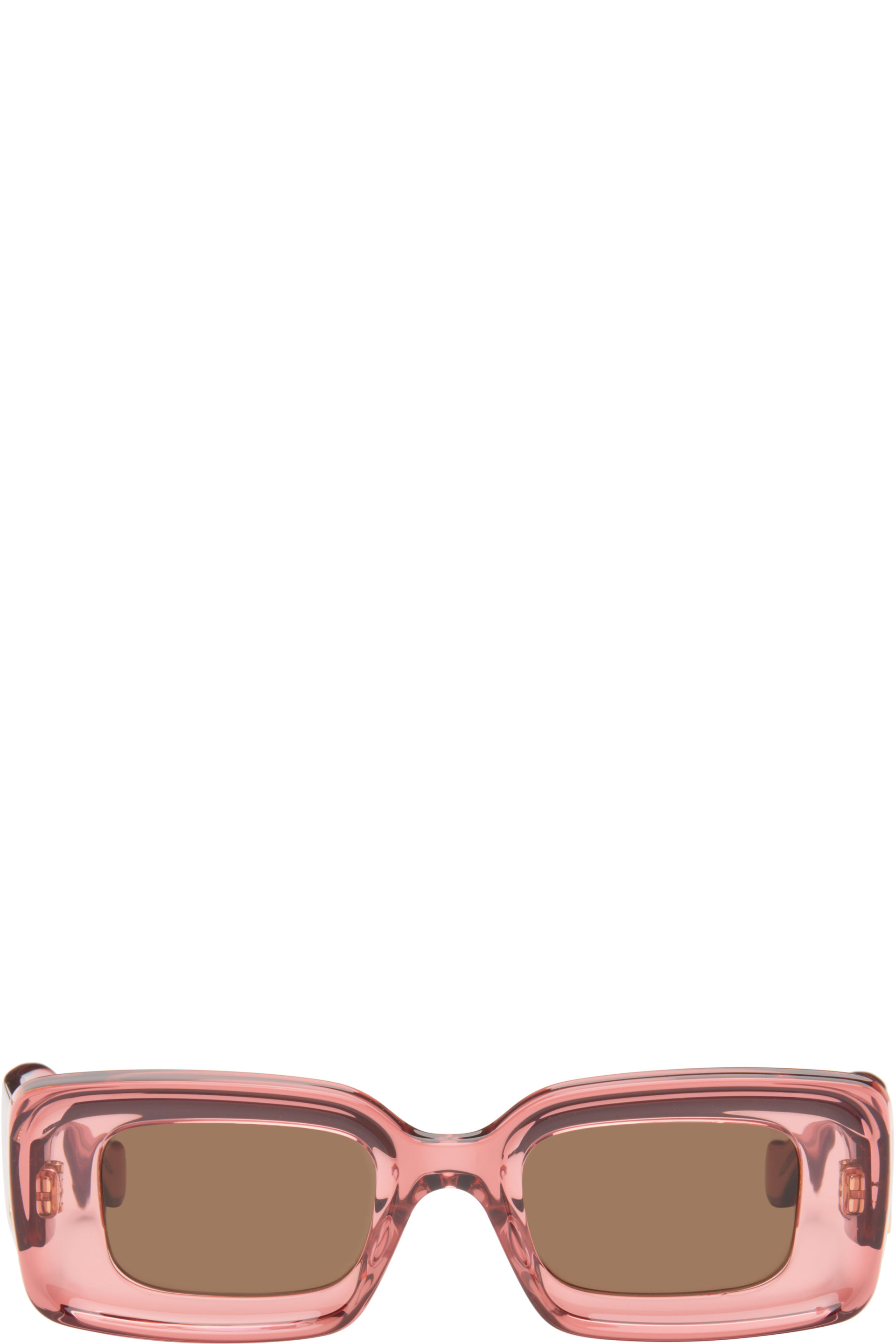 LOEWE - Pink Anagram Sunglasses