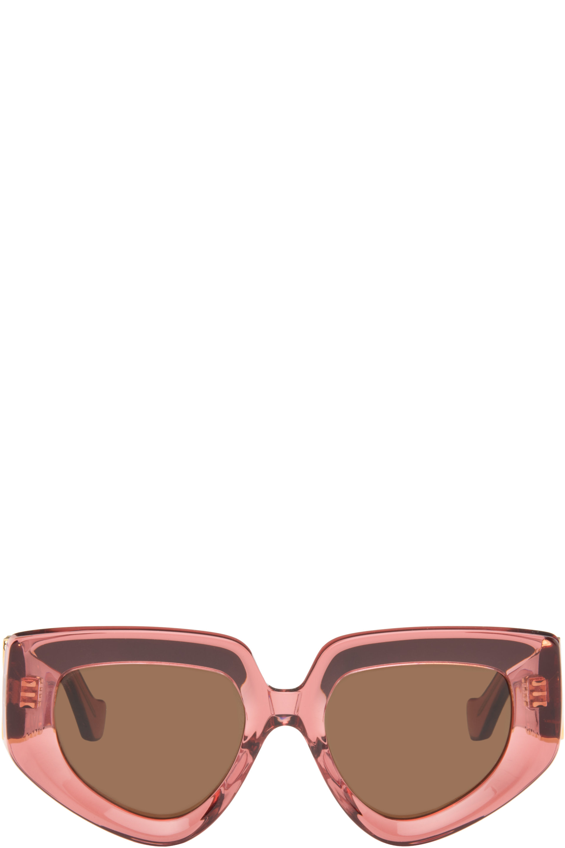 LOEWE - Pink Anagram Sunglasses