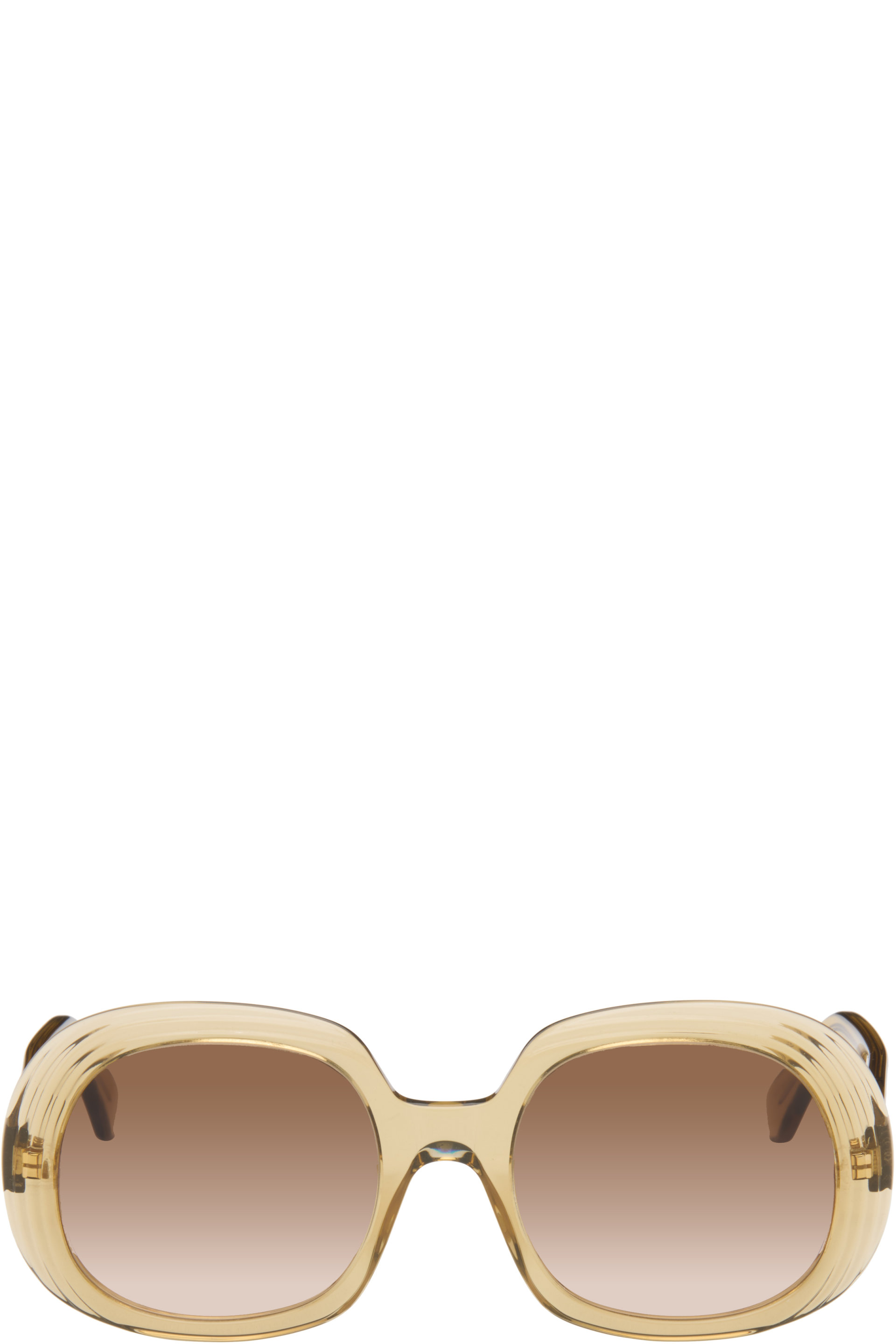 LOEWE - Green Anagram Sunglasses