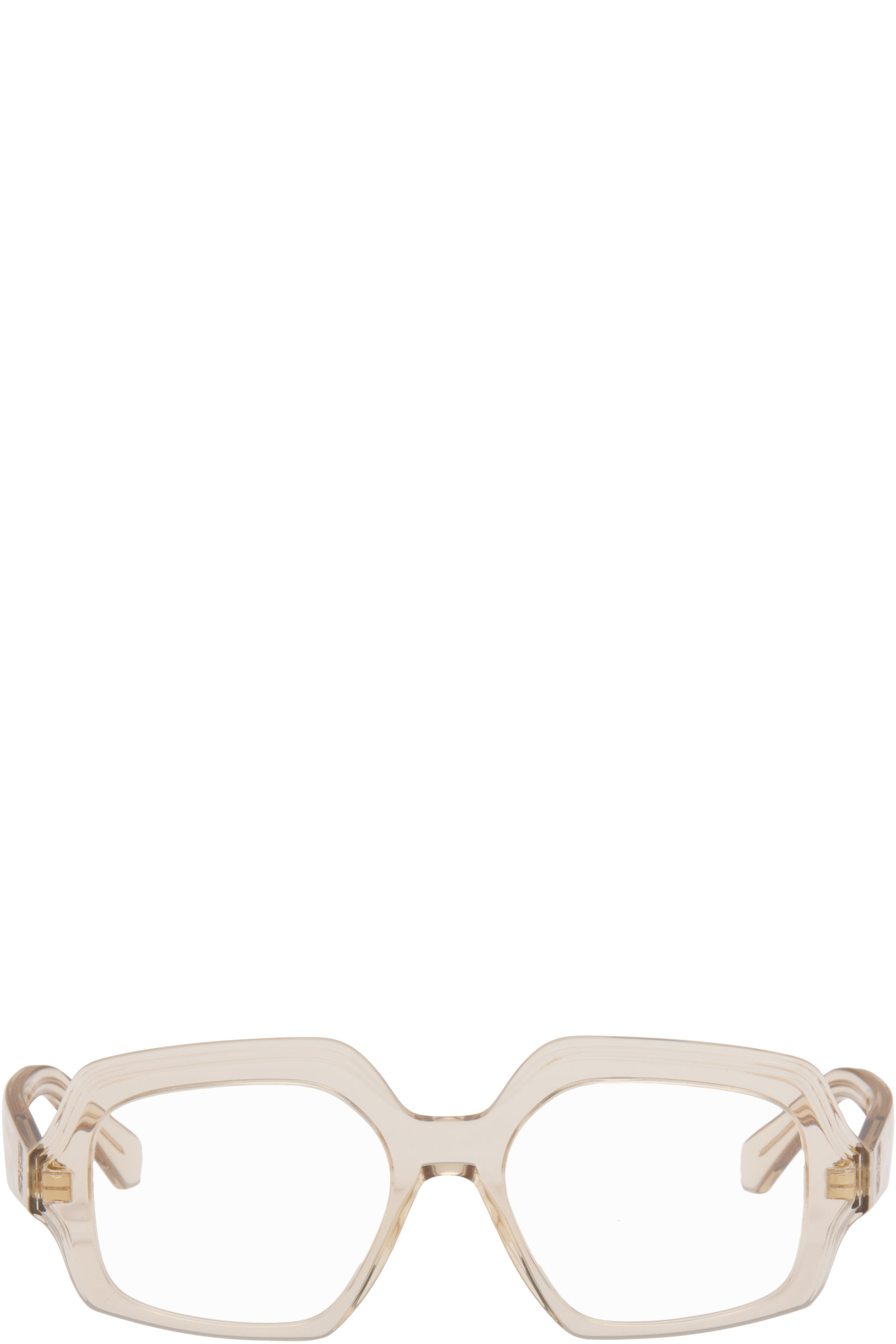 LOEWE - Beige Anagram Glasses