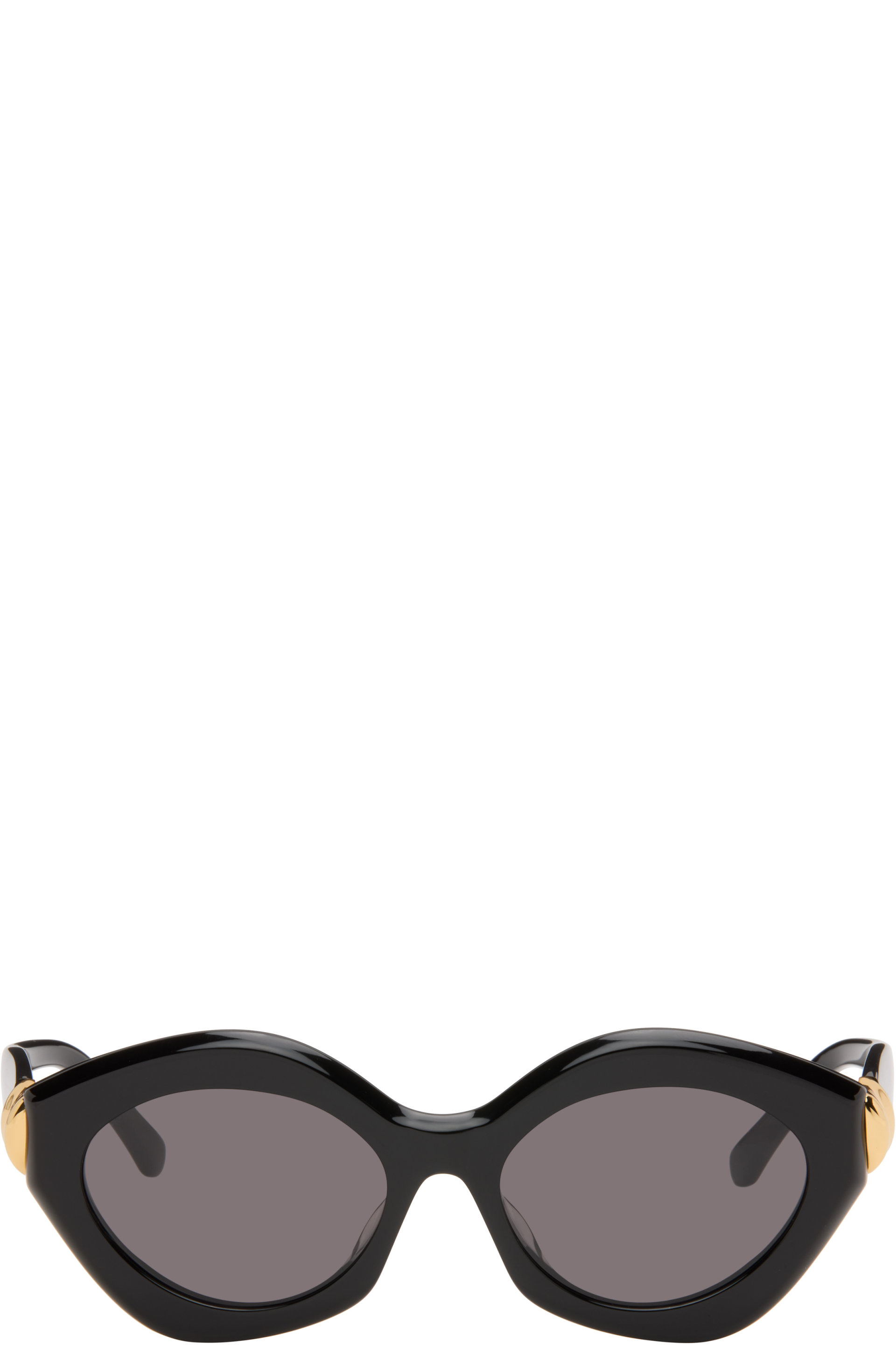 LOEWE - ブラック Coil Cateye サングラス