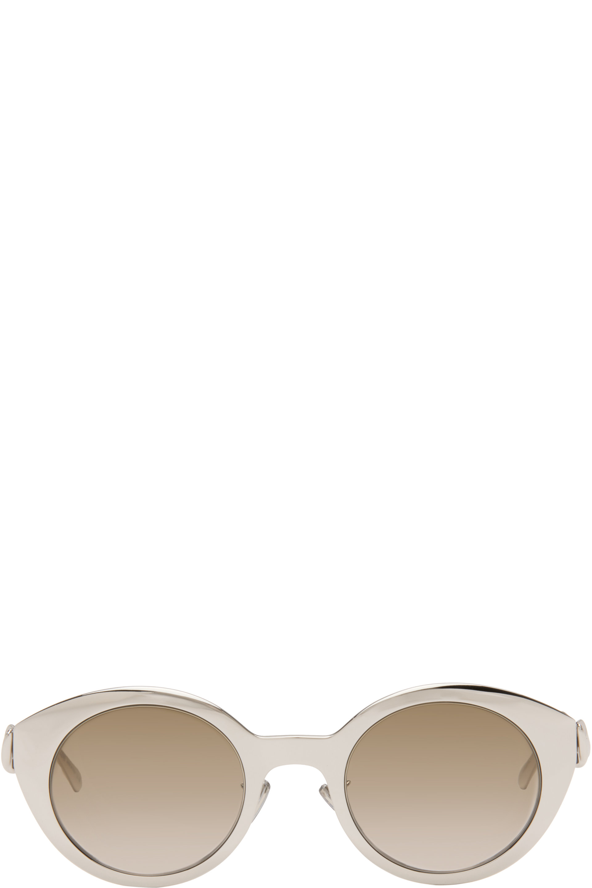 LOEWE - Silver Coil Sunglasses
