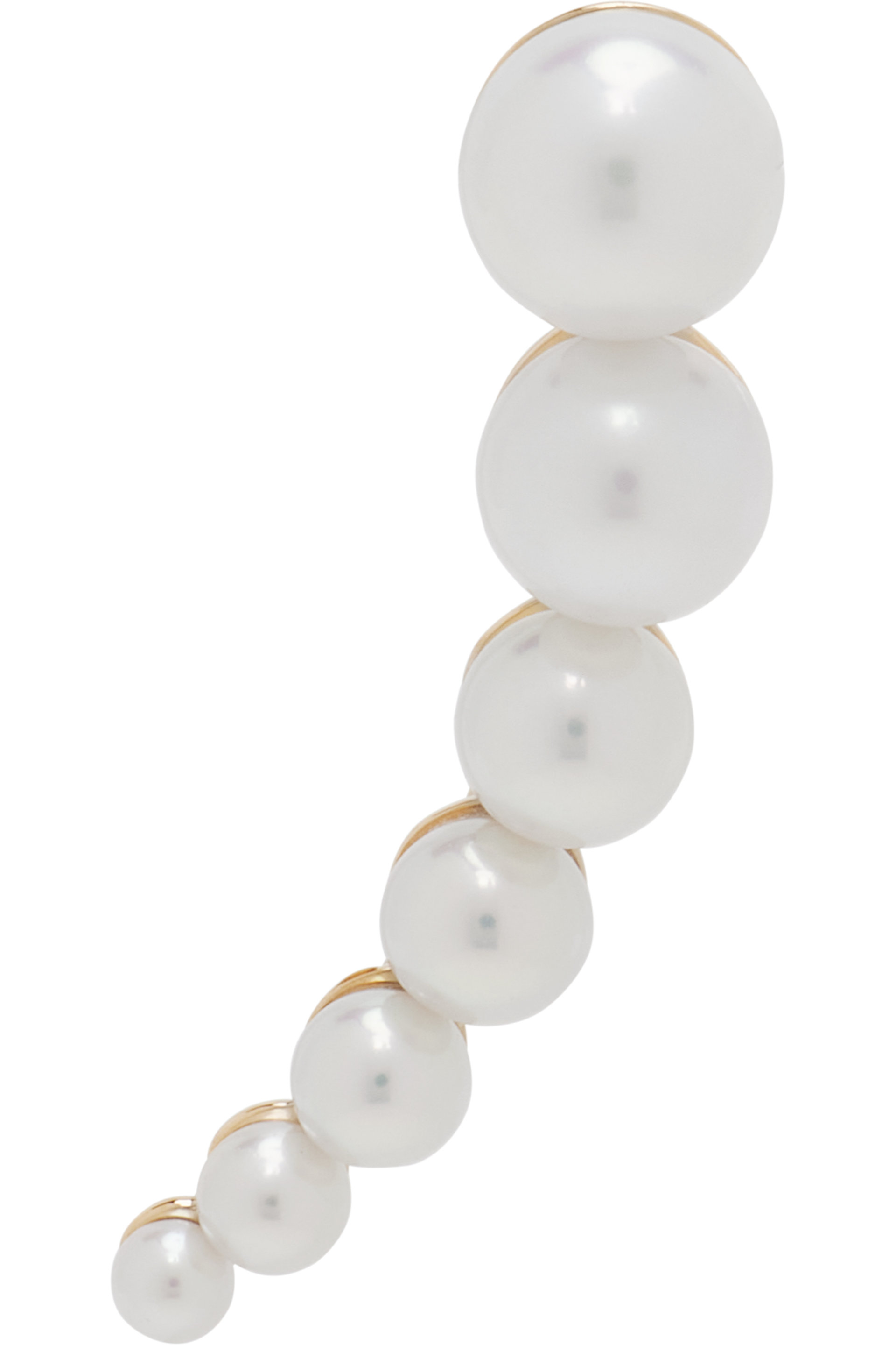 Sophie Bille Brahe - Croissant Japonais Single Earring