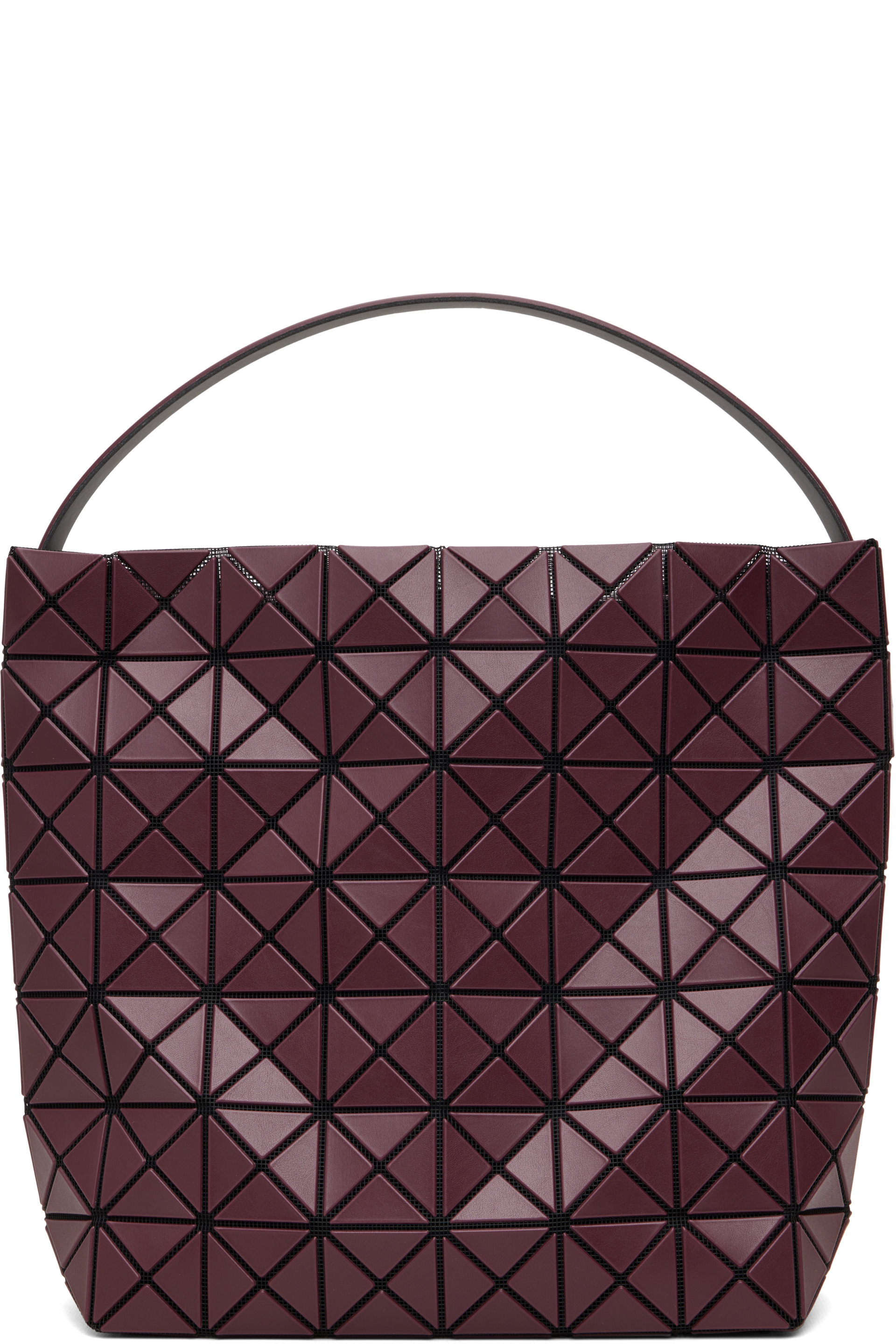 BAO BAO ISSEY MIYAKE - Burgundy Valley Bag