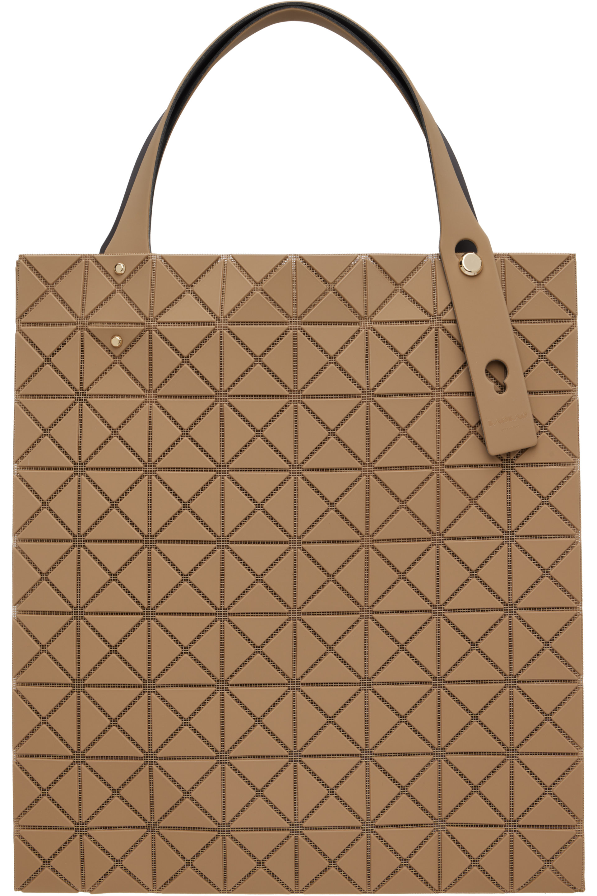 BAO BAO ISSEY MIYAKE - Beige Prism Plus Tote