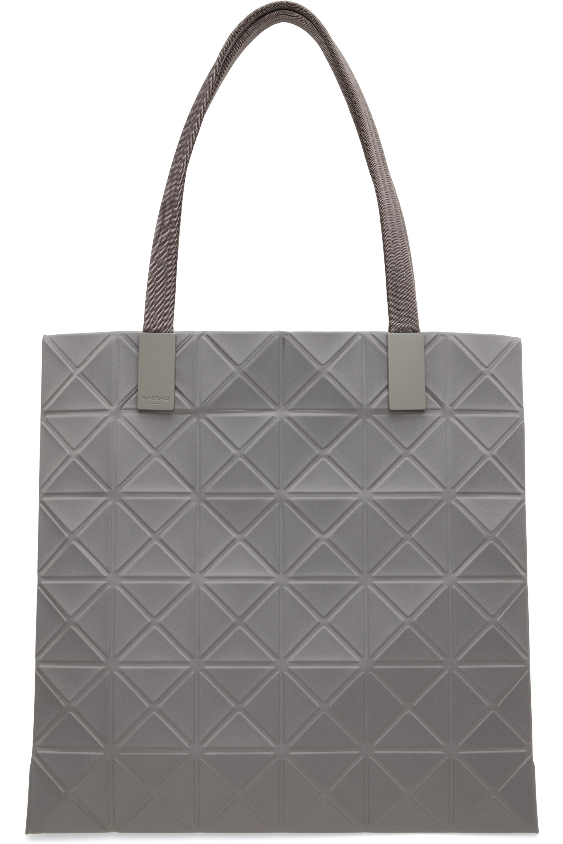 BAO BAO ISSEY MIYAKE - Gray Track Tote
