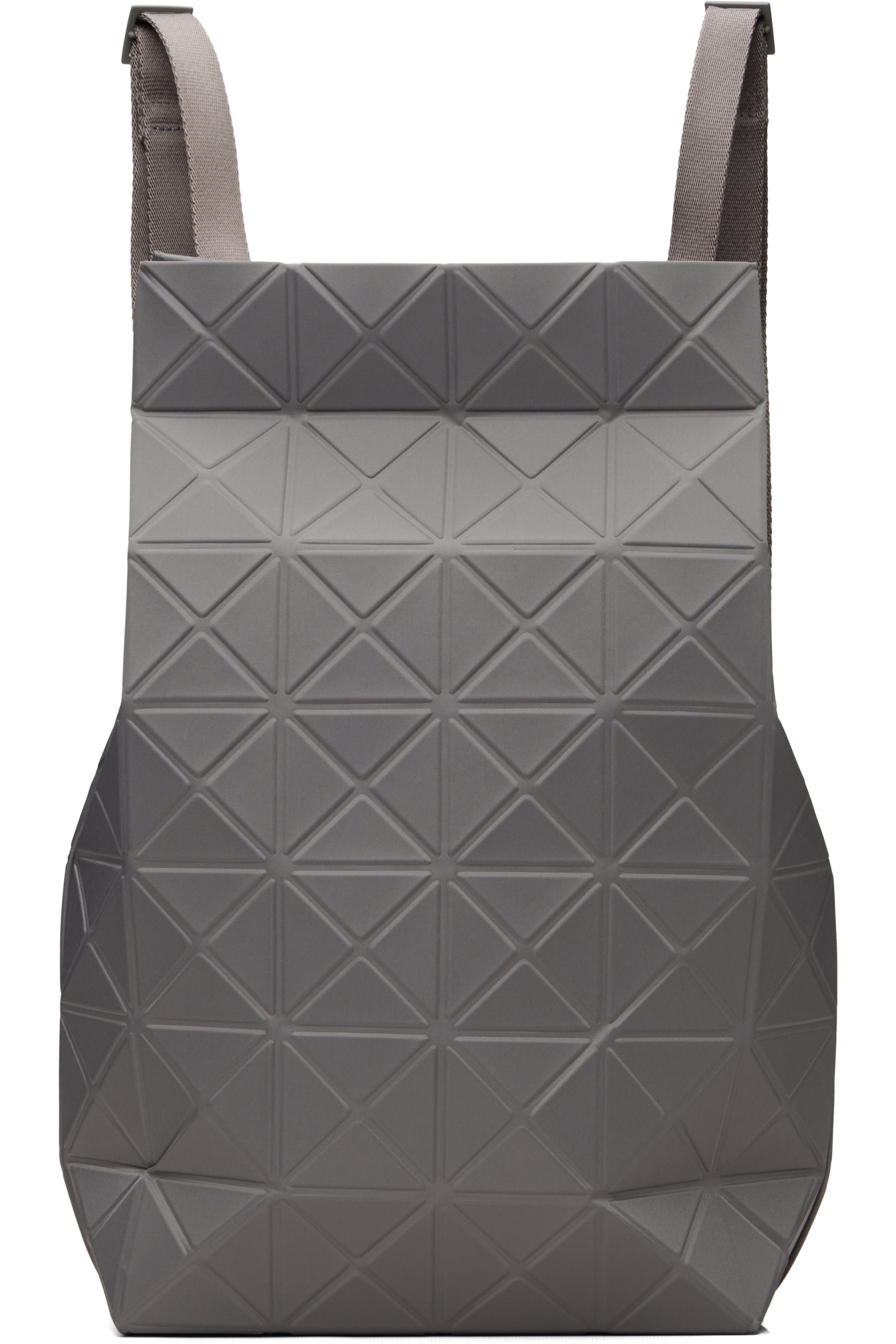 BAO BAO ISSEY MIYAKE - Gray Track Backpack