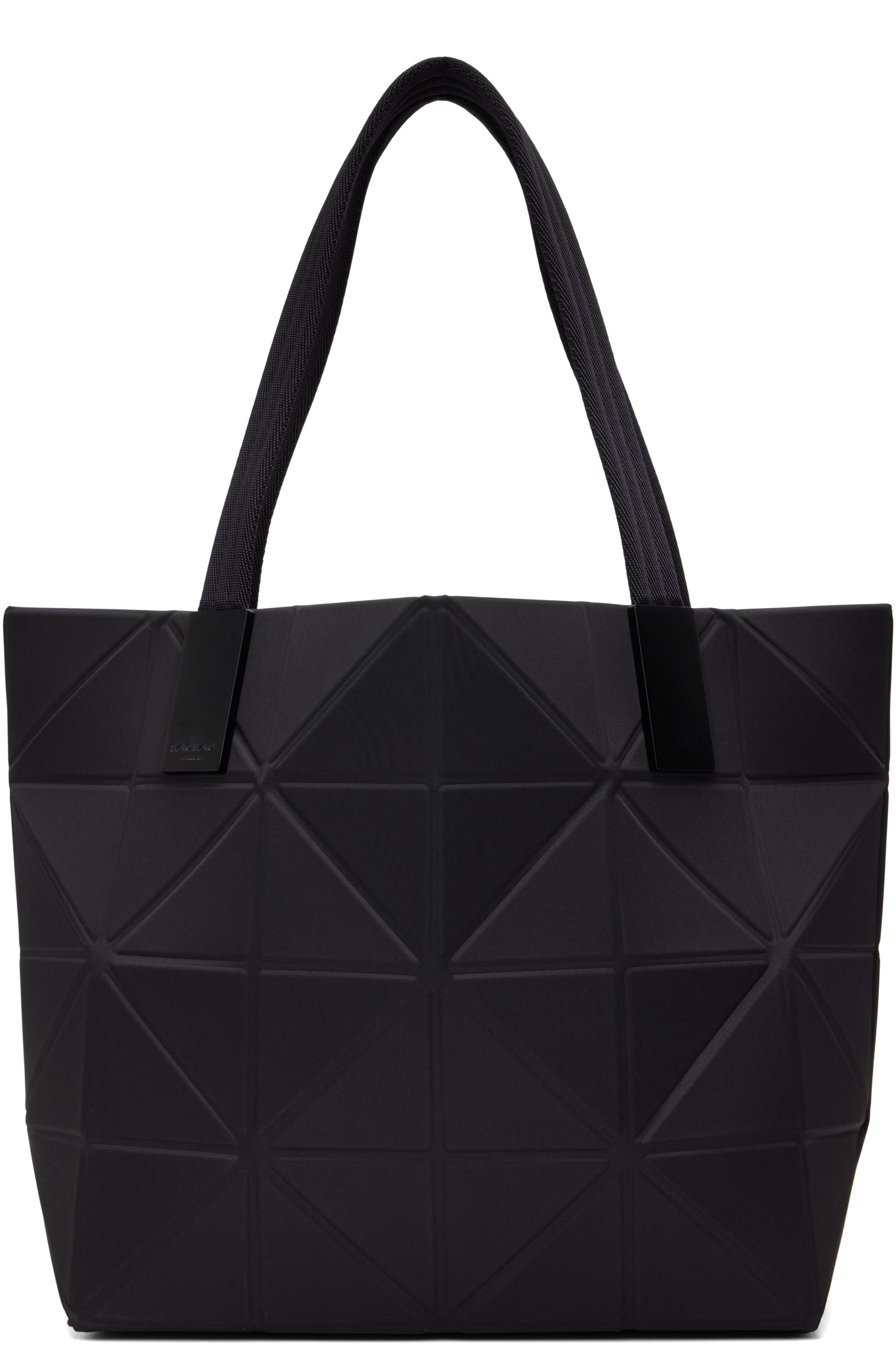 BAO BAO ISSEY MIYAKE - Black Track Tote