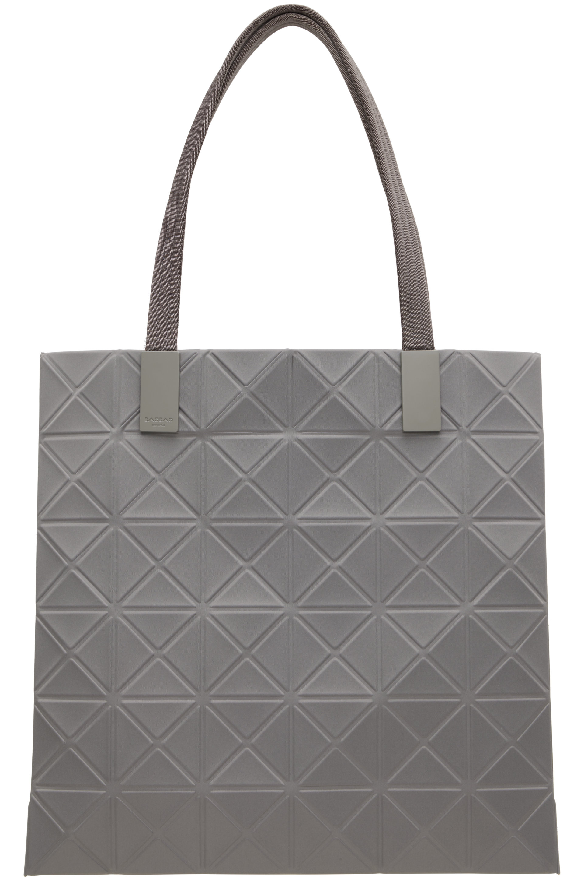 BAO BAO ISSEY MIYAKE - Gray Track Tote