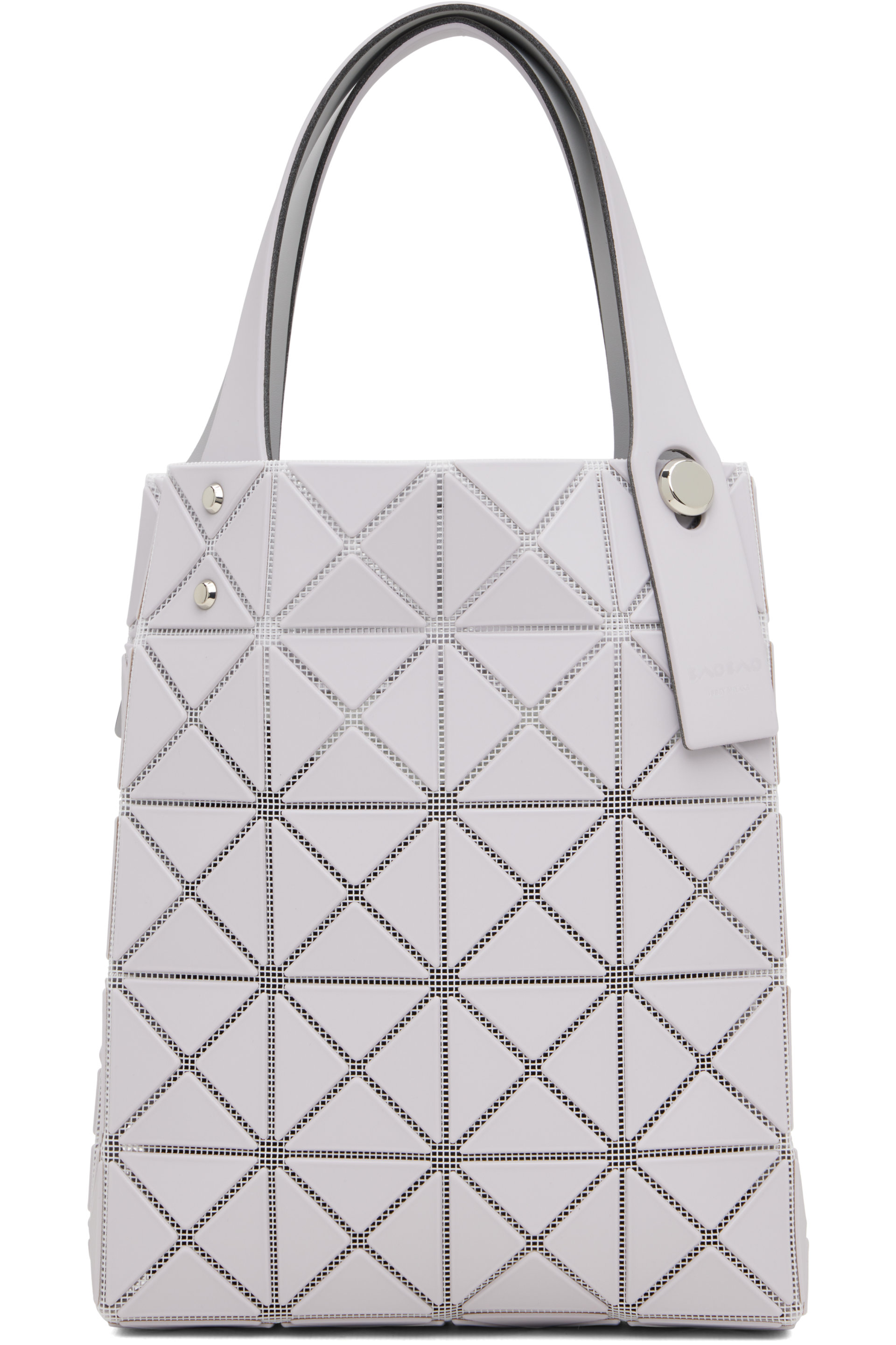 BAO BAO ISSEY MIYAKE - Gray Prism Plus Pouch