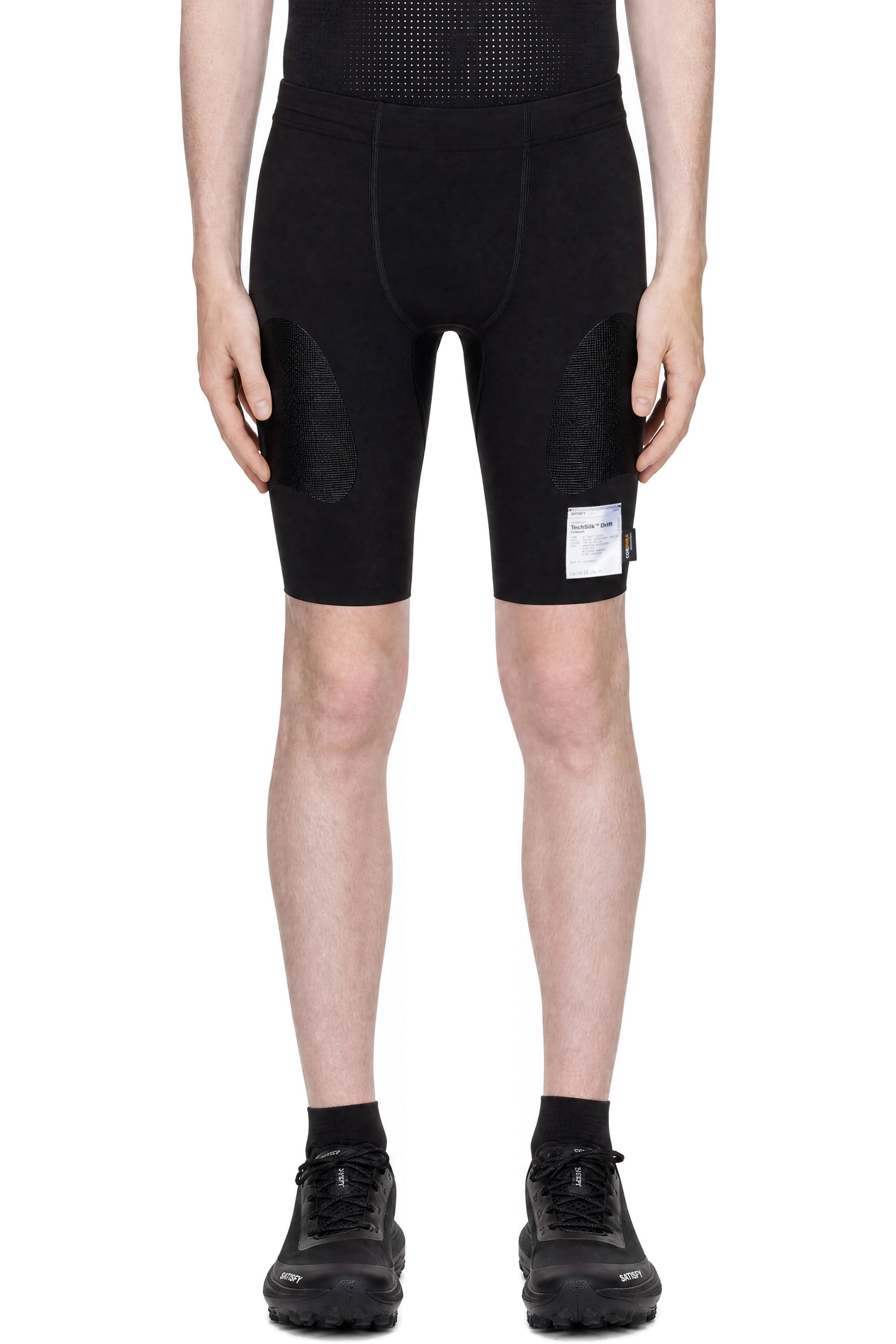 Satisfy - Black TechSilk Evo 9" Half Tights Shorts