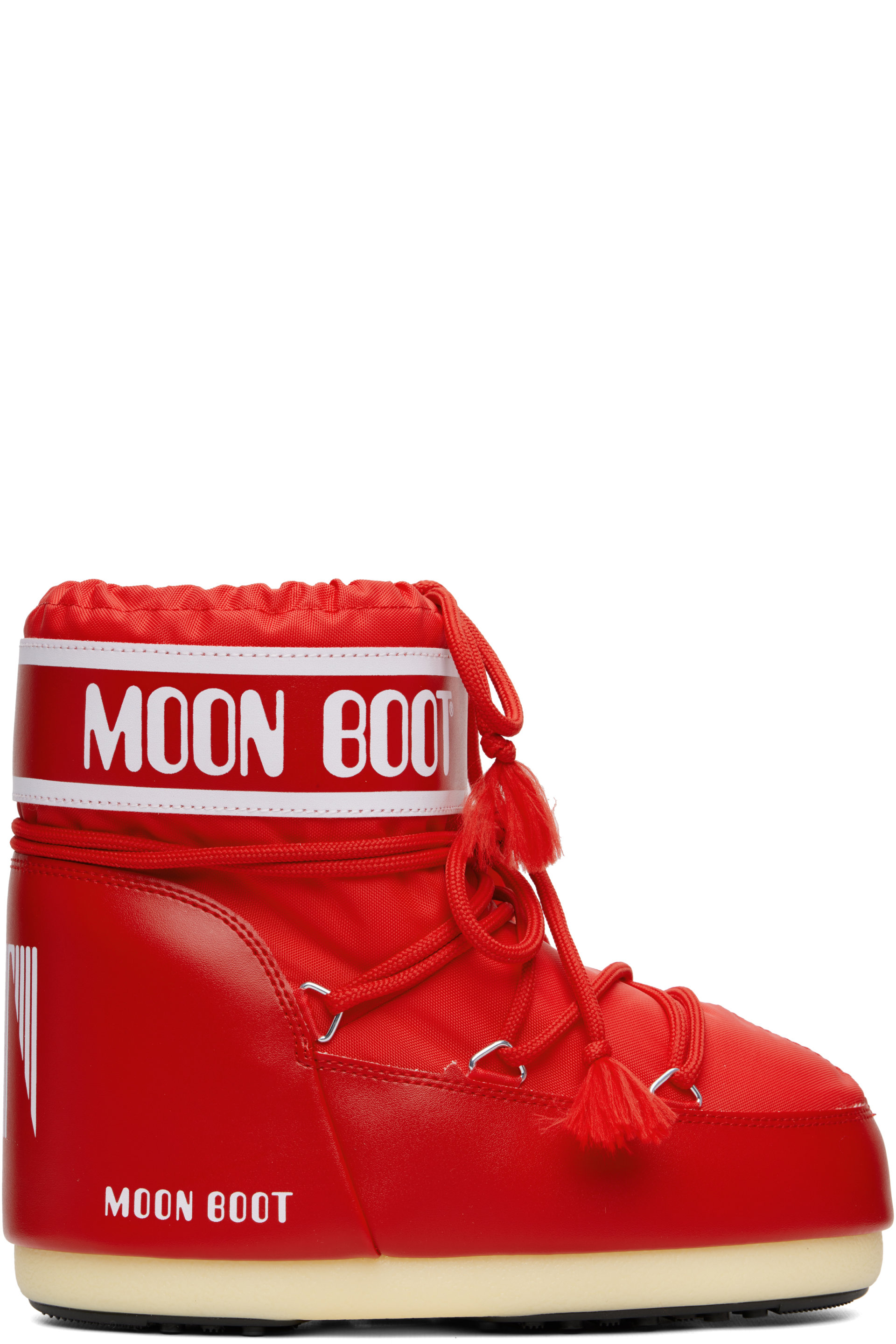 Moon Boot - Red Icon Low Nylon Boots