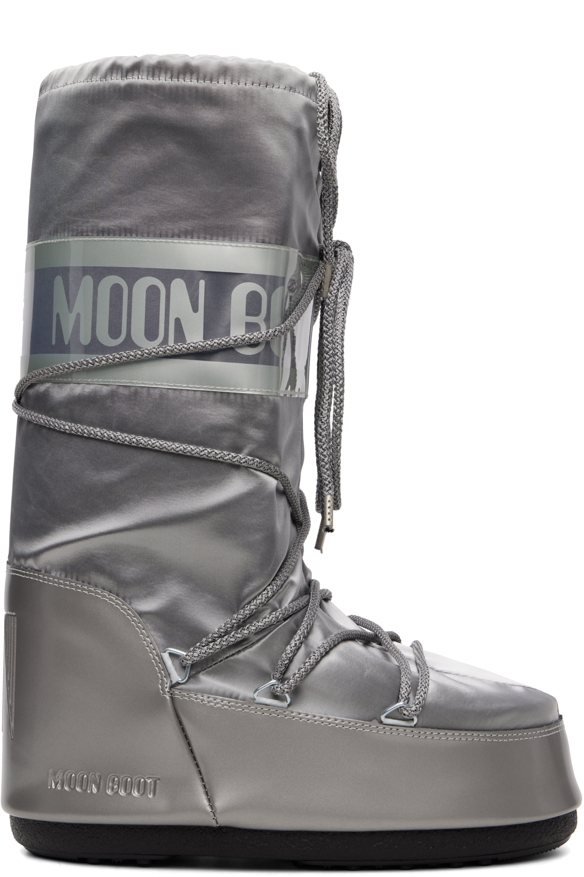Moon Boot - Silver Icon Low No Lace Comet Chrome Boots