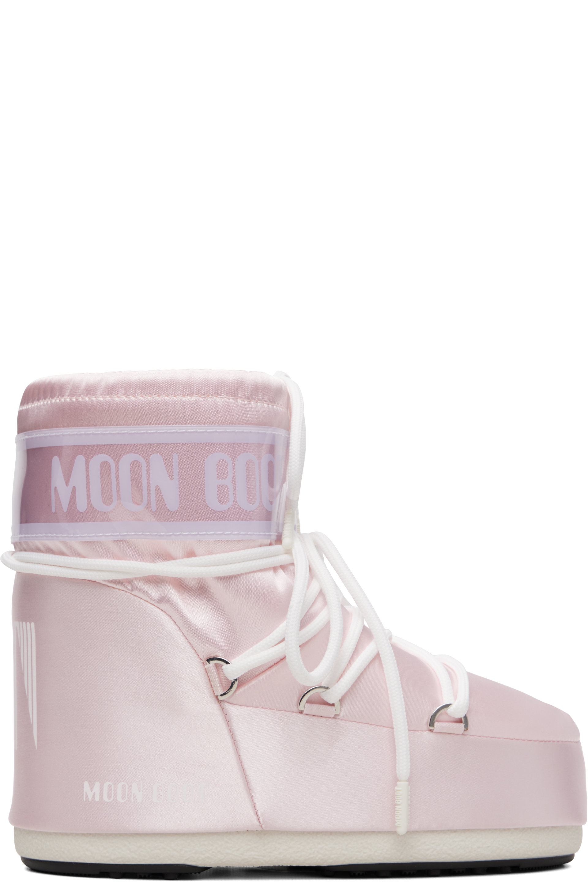Moon Boot - Pink Icon Rose Low Pearly Boots