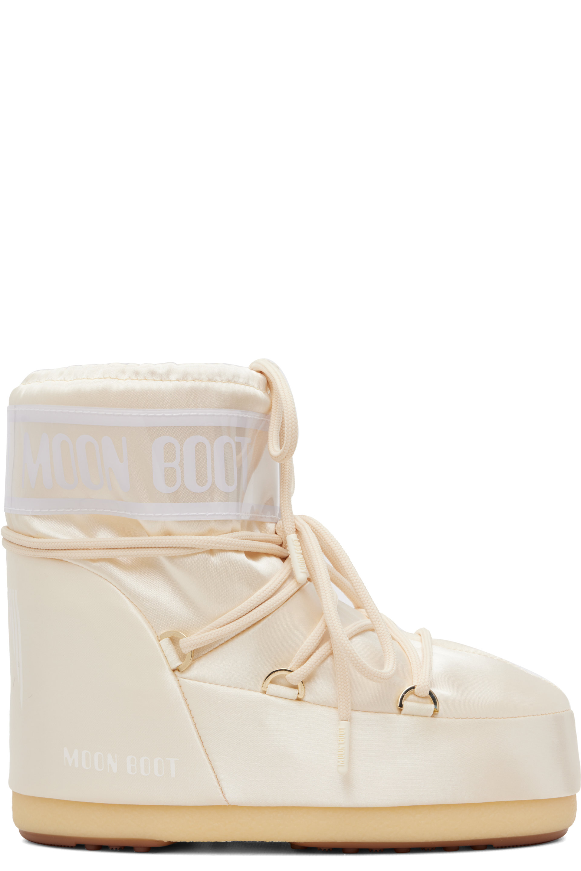 Moon Boot - Off-White Icon Low Pearly Boots