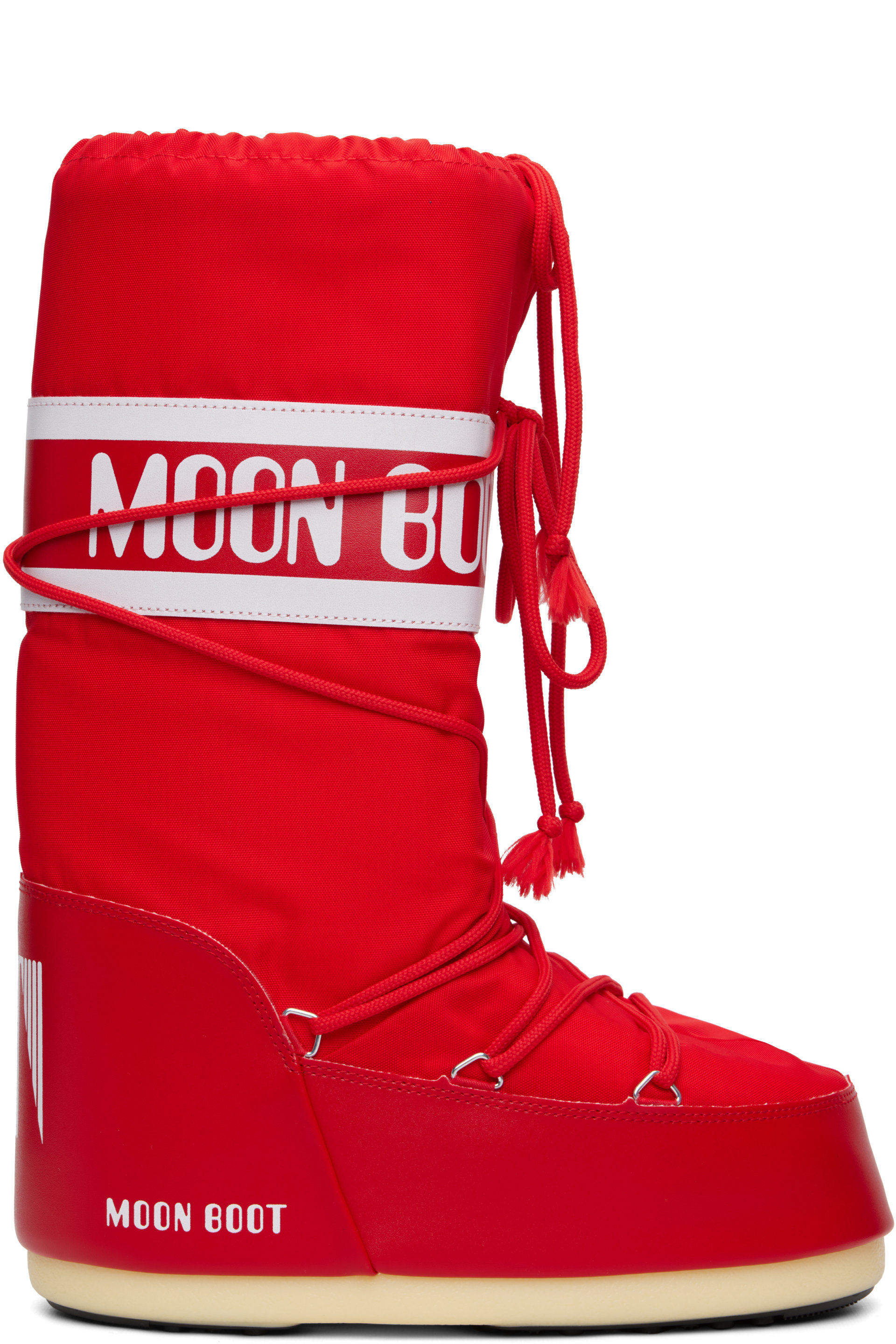 Moon Boot - Red Icon Nylon Boots