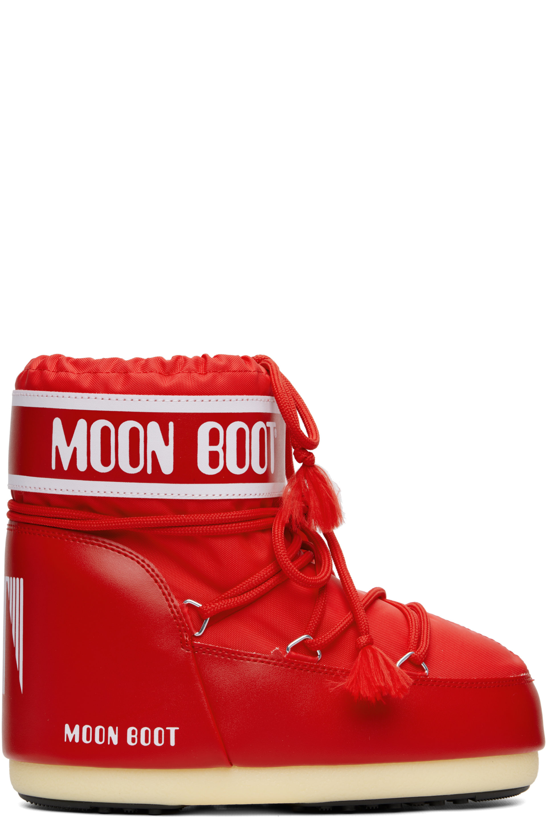 Moon Boot - Red Icon Low Nylon Boots