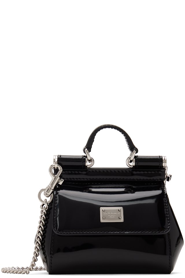 Dolce&Gabbana — Black Kim Kardashian Mini Sicily bag