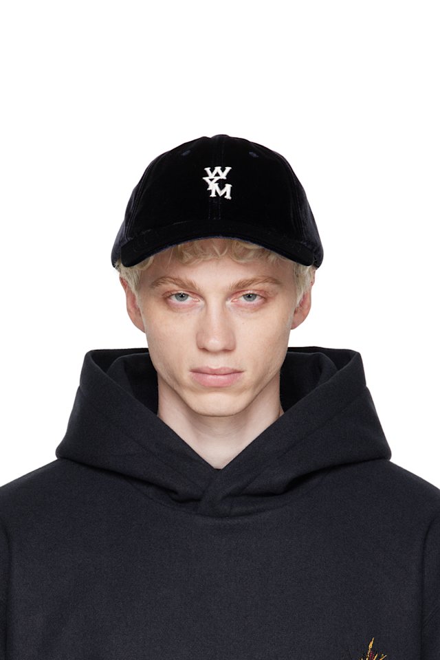 WOOYOUNGMI — Navy Ball Cap
